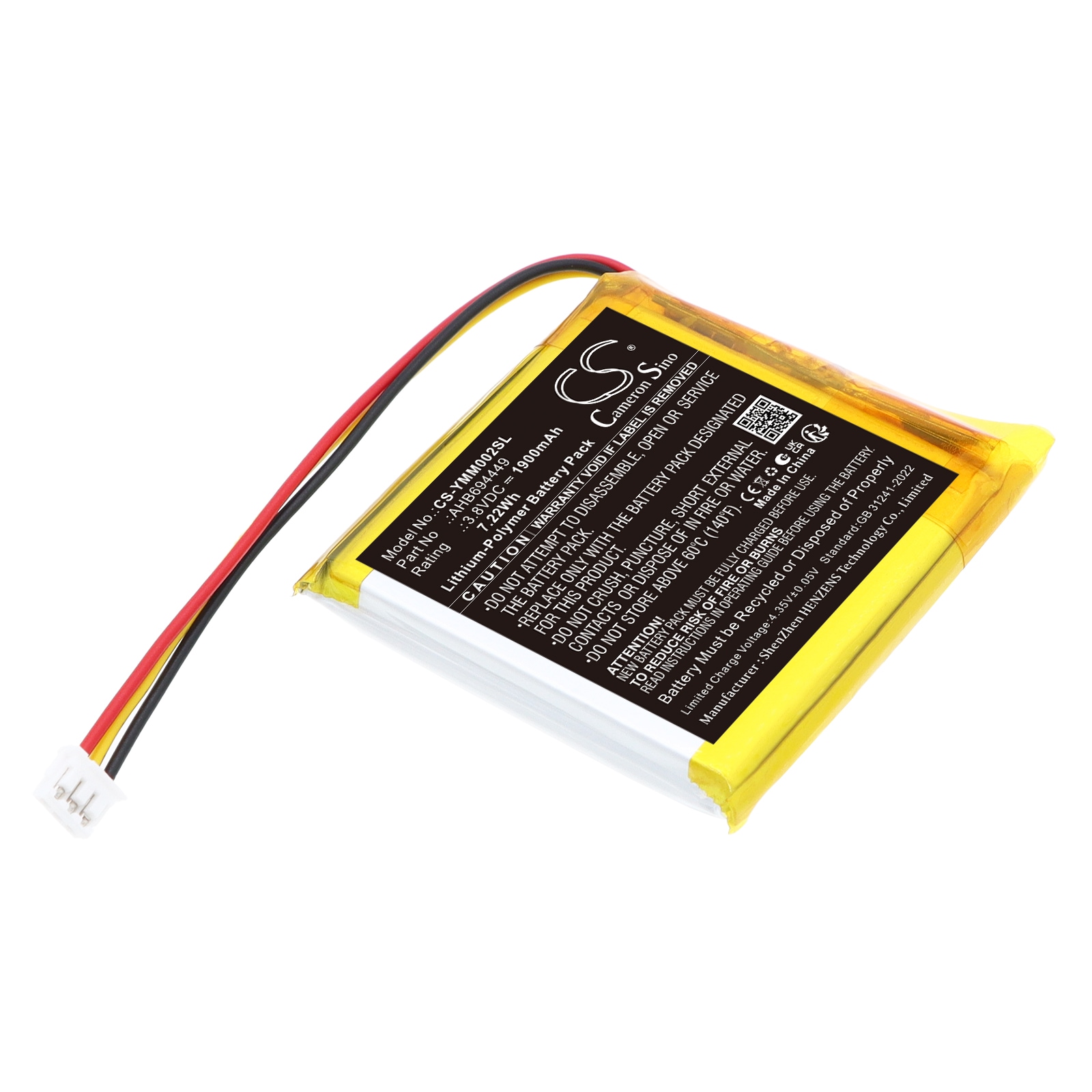 Batteri til Taleren til Yoto YM002, Mini 2024