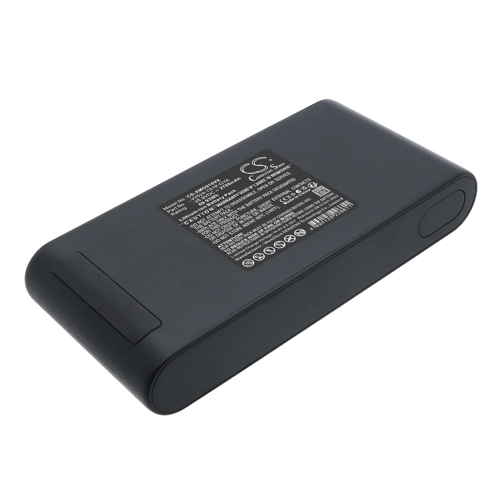 Batteri til støvsugeren til Xiaomi G9 Plus håndstøvsuger, G10 Plus BHR6179EU m.fl.