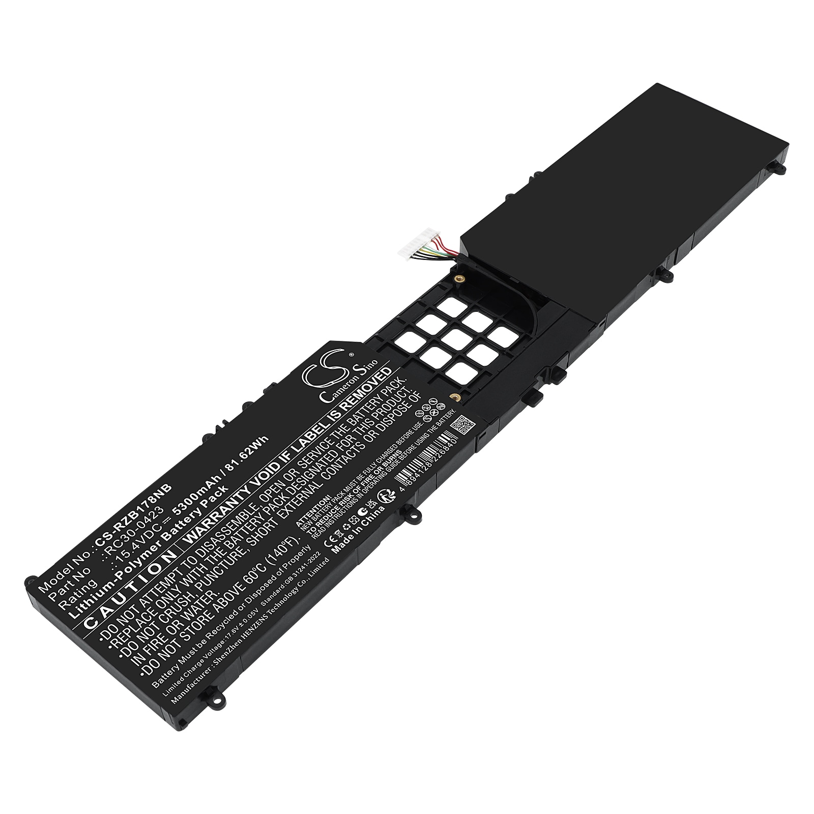 Batteri til bærbar computer, Razer Blade 17 (begyndelsen af 2022)