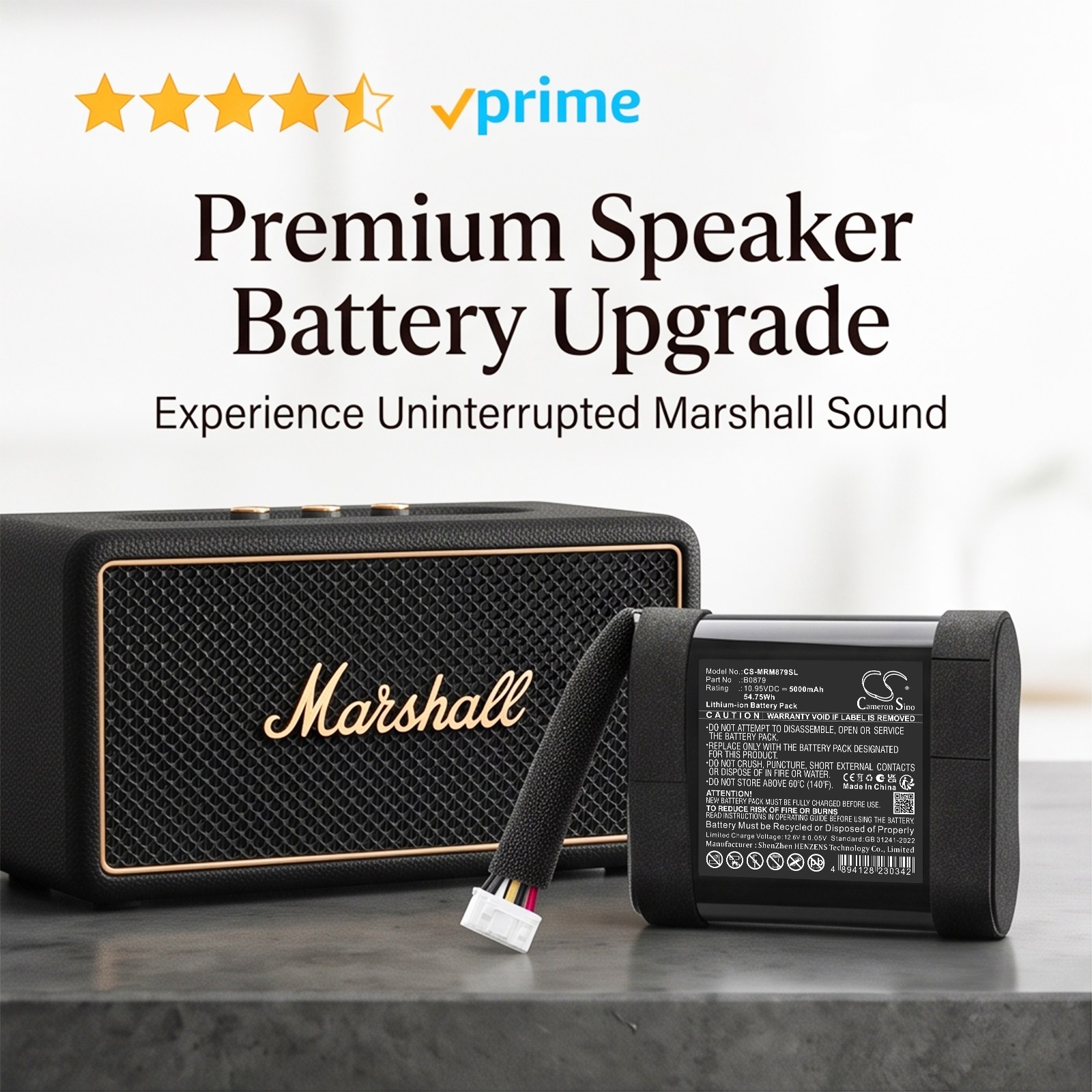 Batteri til Taleren til Marshall MHP-97428, Middleton II