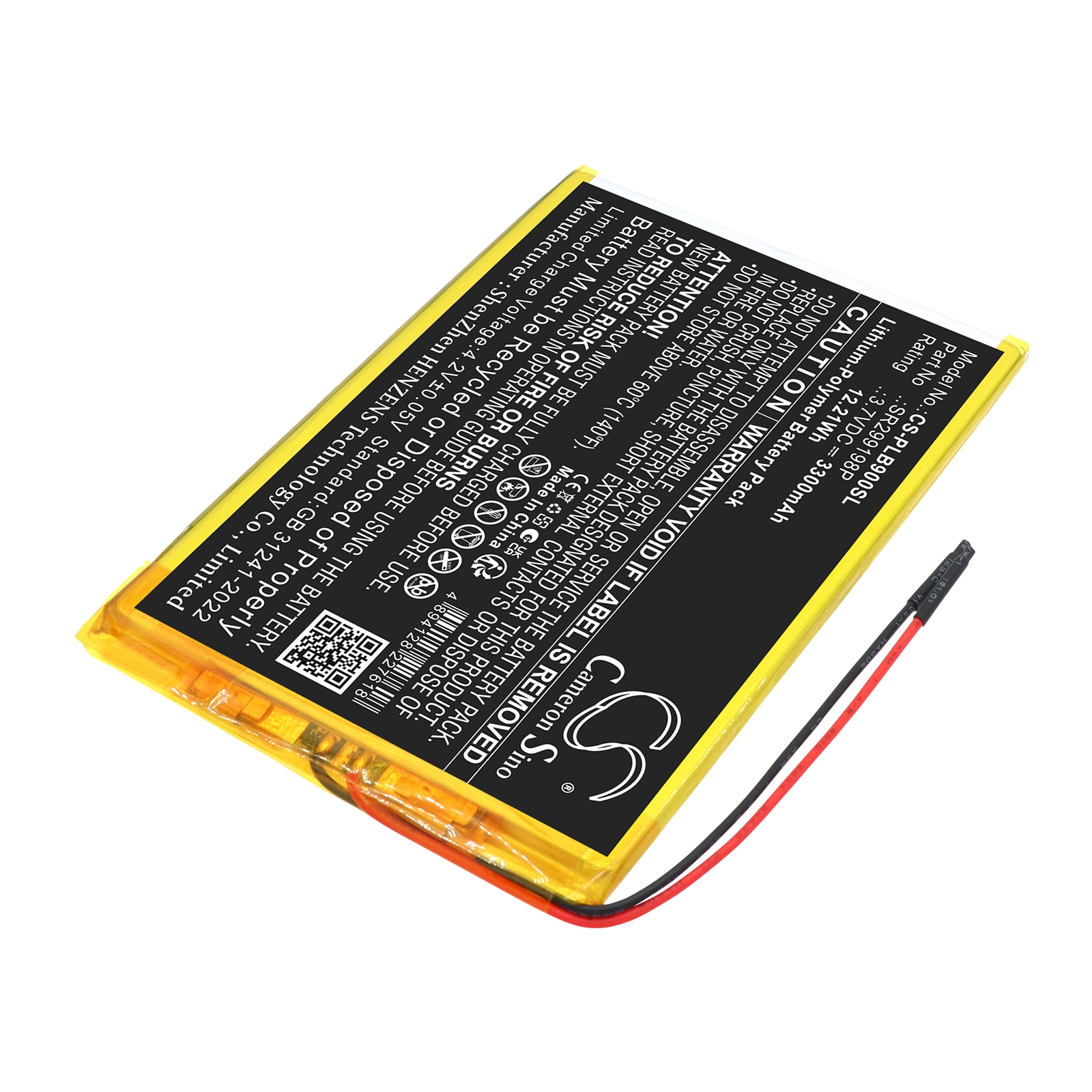 Batteri til Polaroid BDL0948PCE-tablet