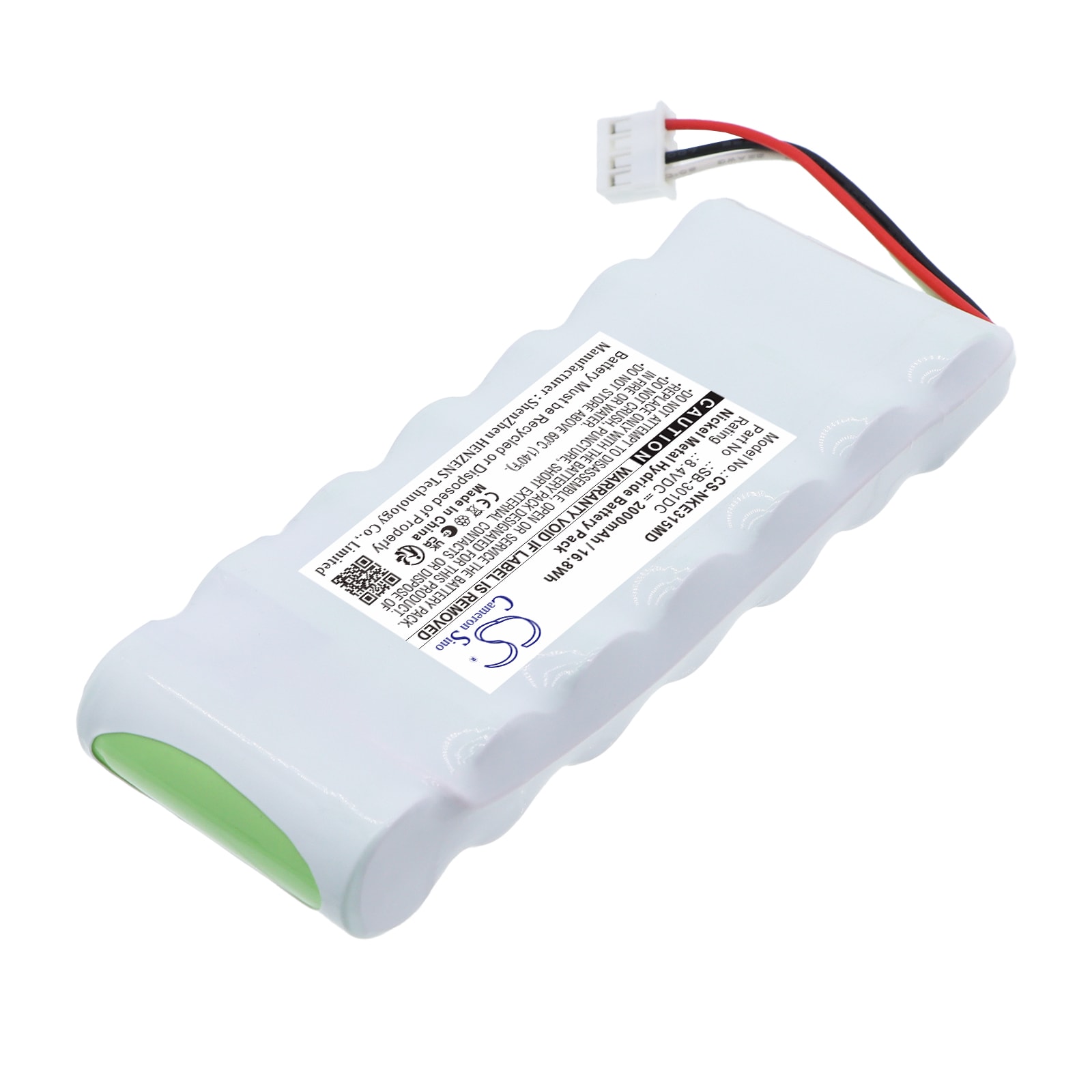 Batteri til medicinsk udstyr til Nihon Kohden ECG-3150 Cardiofax C