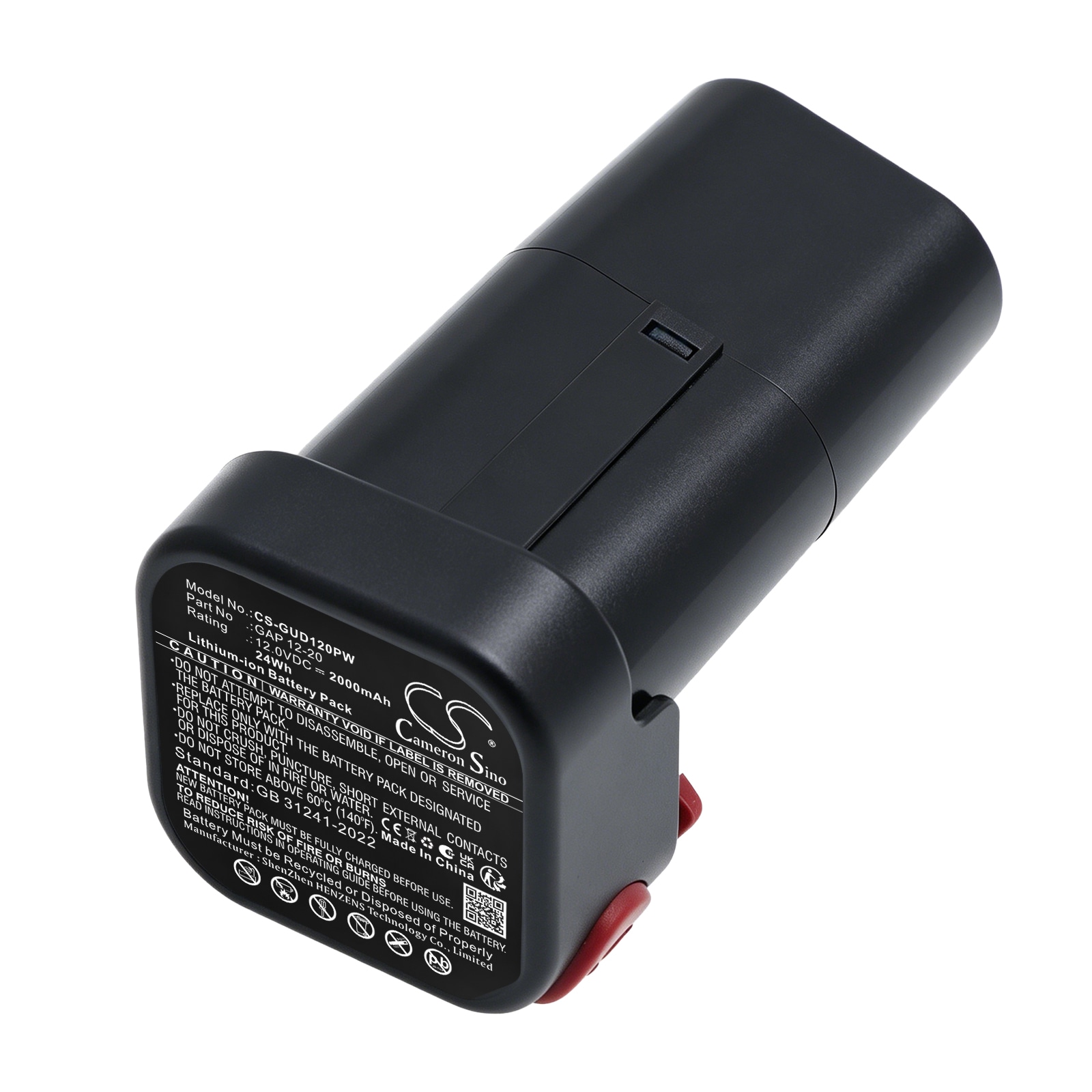 Batteri til haveredskaber til Gude RFP 12-201-04 trådløs regnvandsopsamlingspumpe