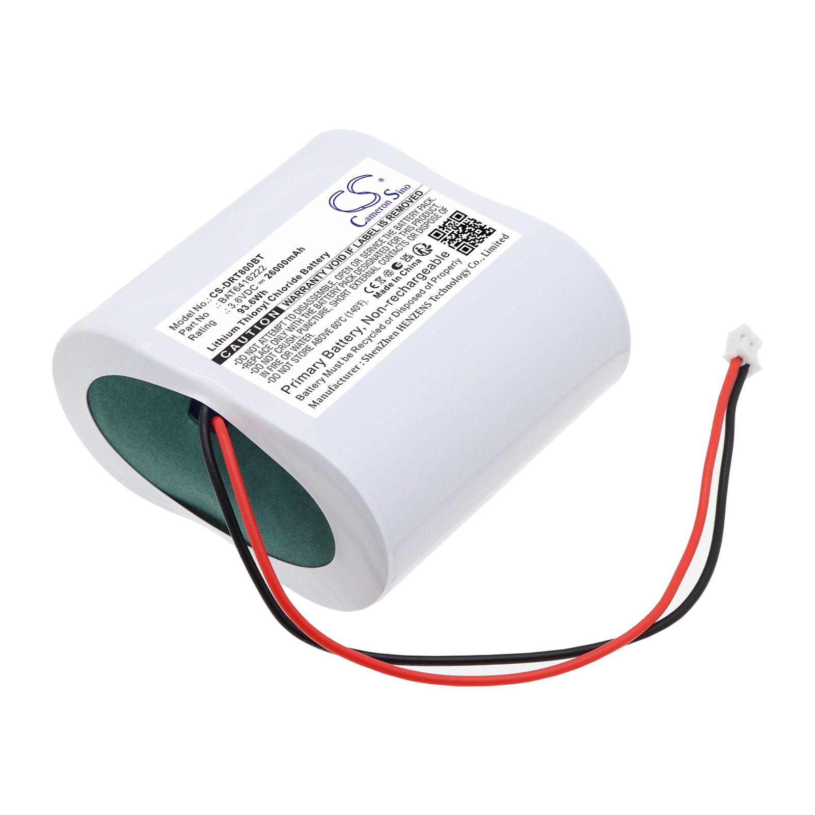 Batteri til alarmsystem til Delta Dore  Bat CS 8000-SI-SEFIO3 Tyxal+
