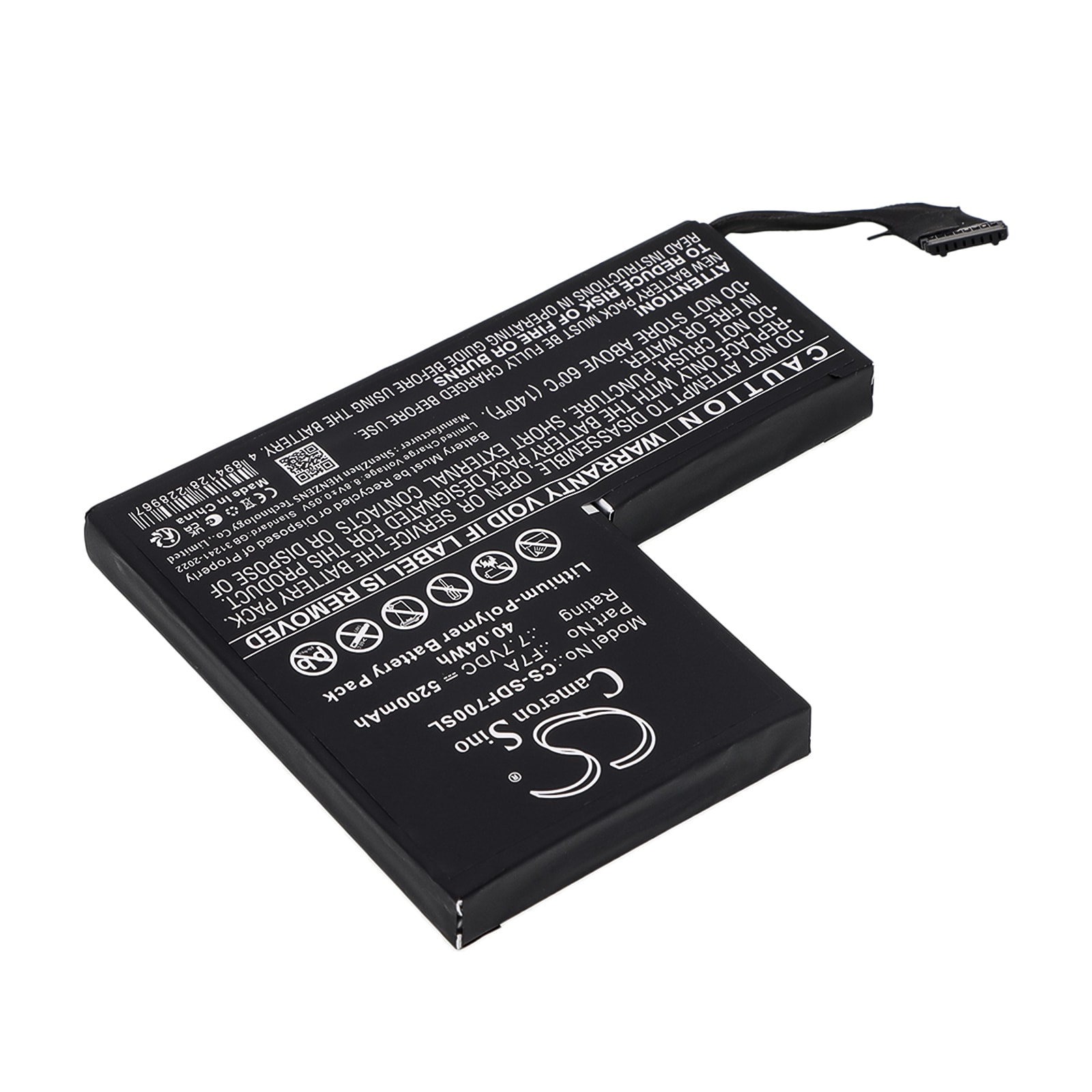 Batteri til Steam Deck F7A-spilkonsol