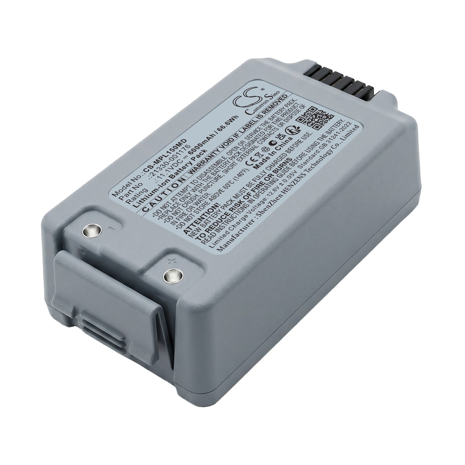 Batteri til medicinsk udstyr til Physio-Control Lifepak 15