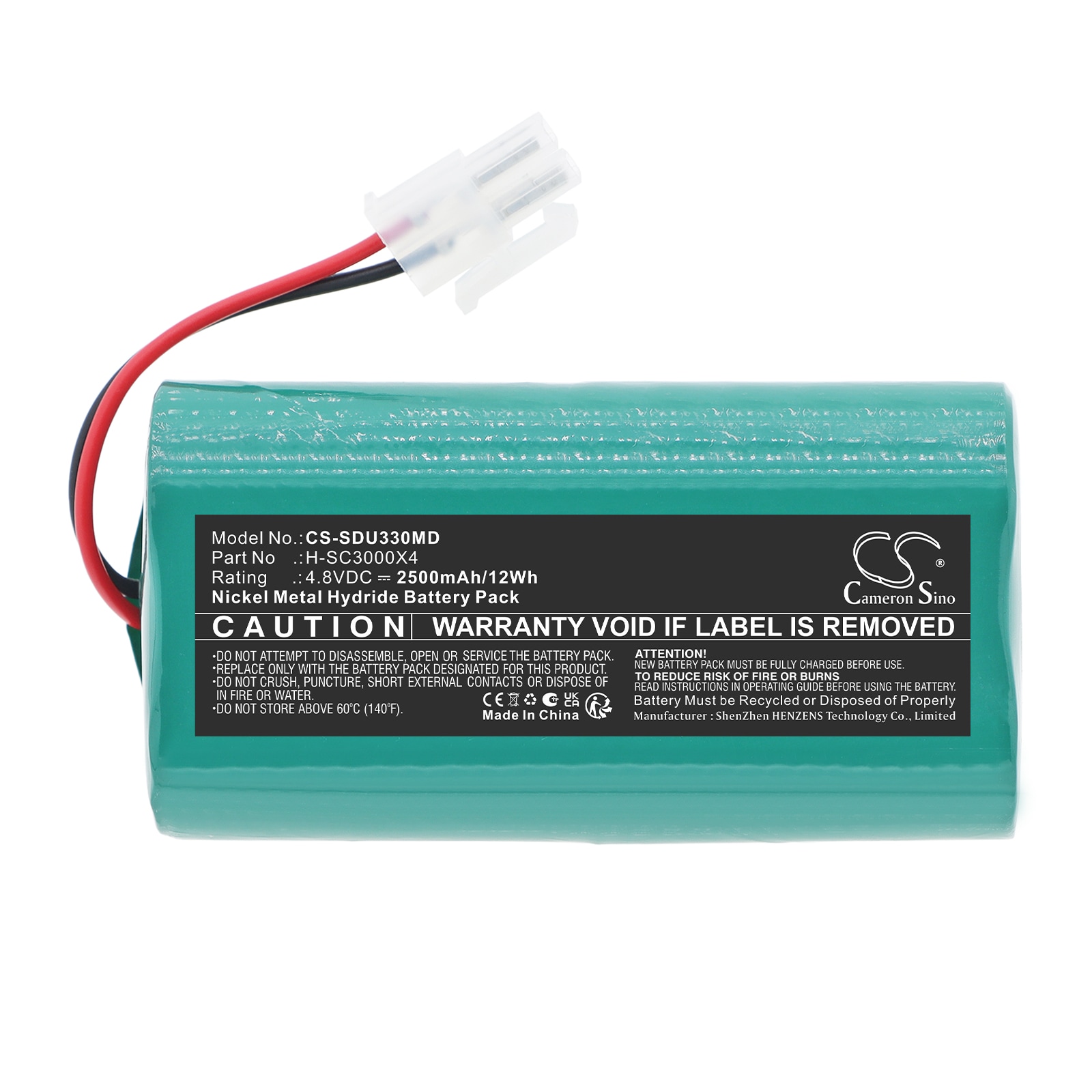 Batteri til medicinsk udstyr til Sanyo U33V
