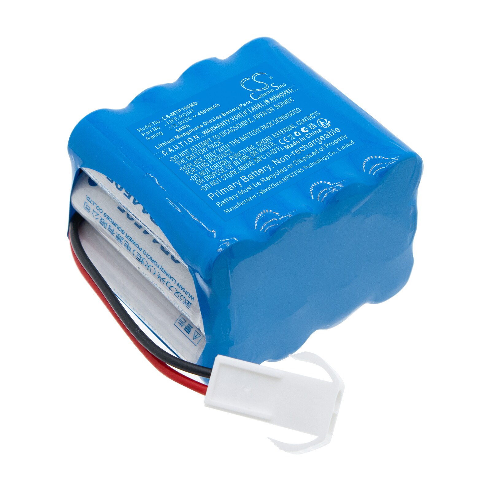 Batteri til Medicinsk for METals LIFE-POINT, PRO AED