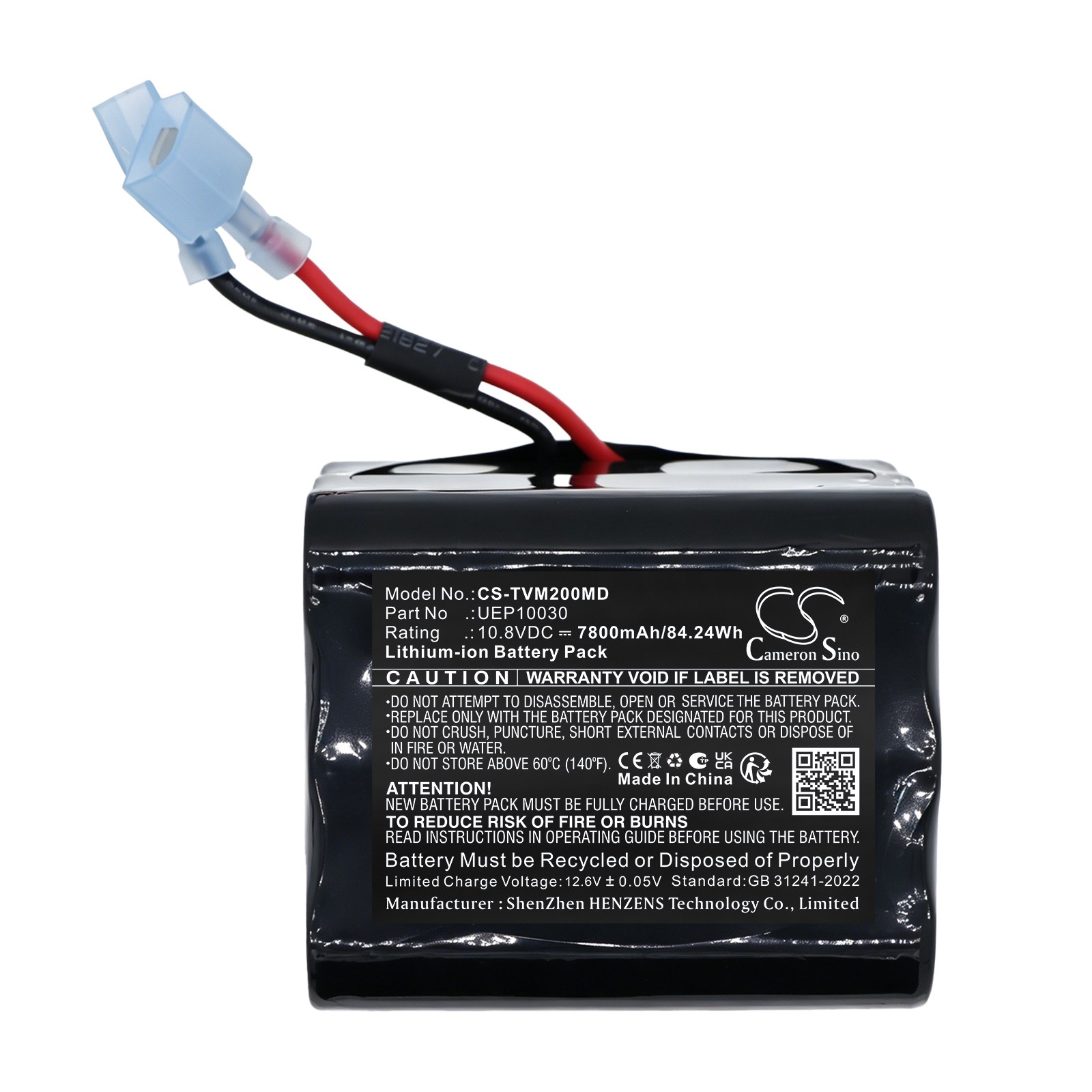 Batteri til medicinsk udstyr til Tecme Infinium Omni 2, Neumovent TS