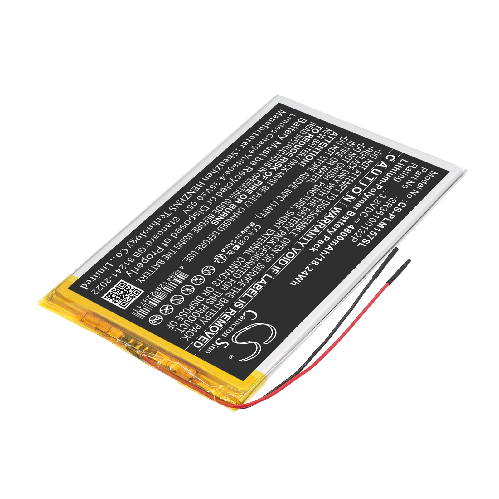 Batteri til Polaroid-tablet  MIDC157PCE, MIDC157