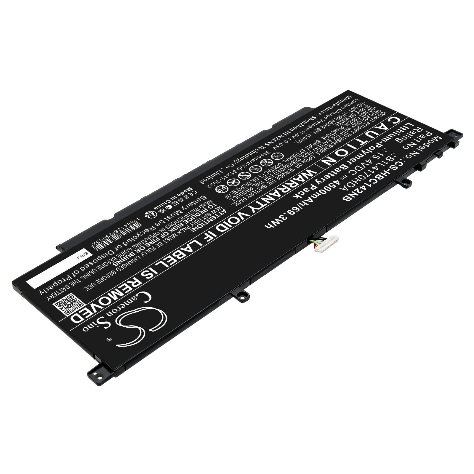 Batteri til bærbar computer, laptop til H3C Book Ultra 14T, Book Ultra 14T G2