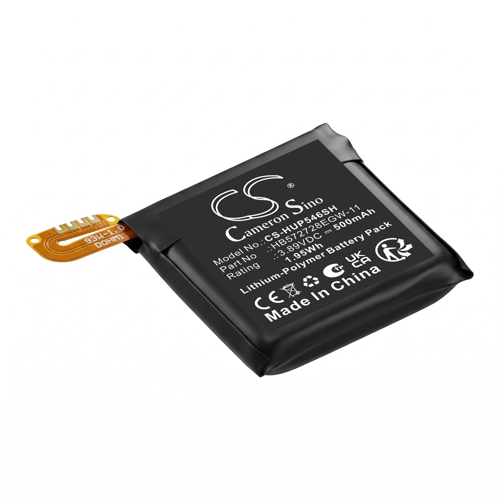 Batteri til Huawei-smartur VLI-B19, Watch GT5 46 mm