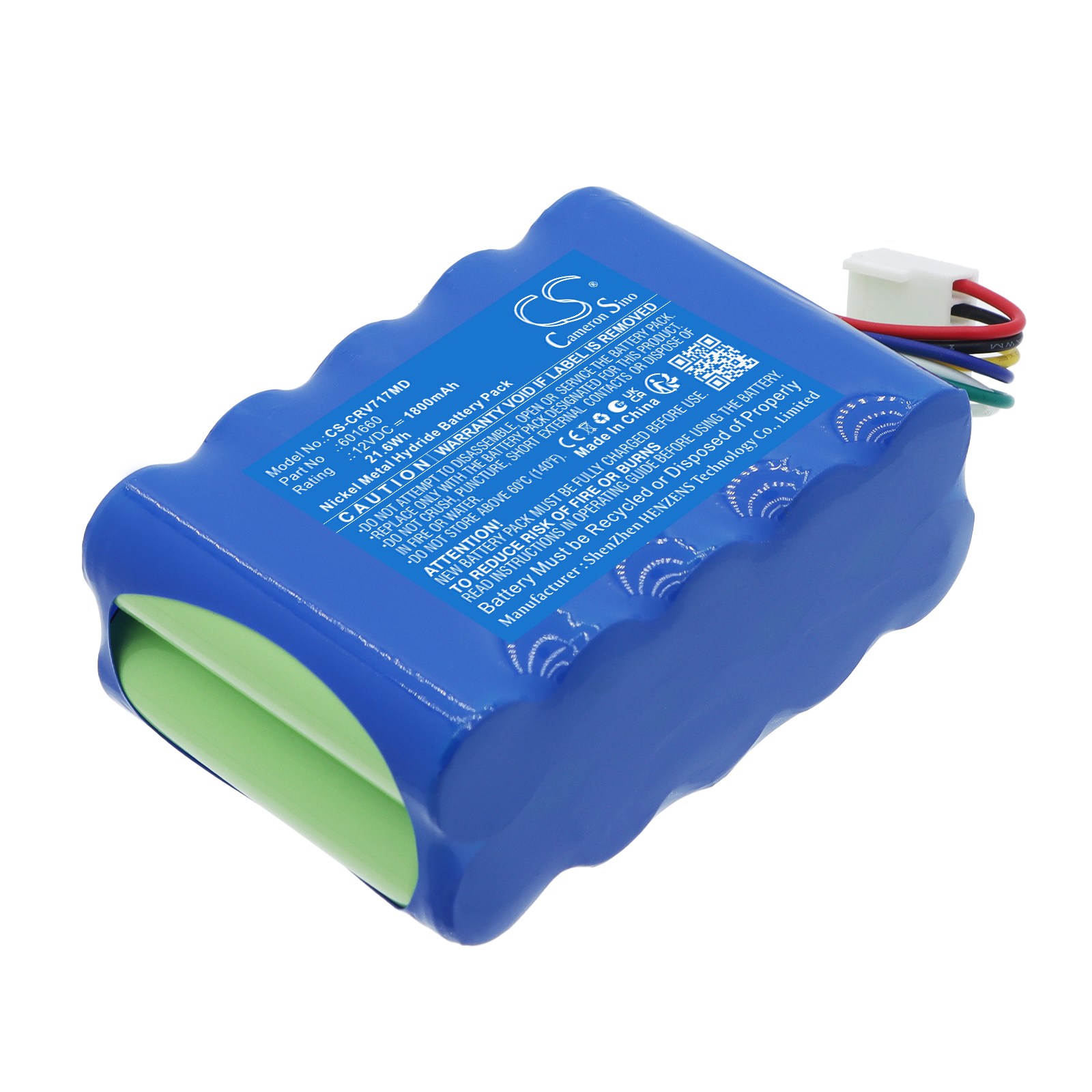 Batteri til medicinsk udstyr fra Codan A616S InCare, Argus-infusionspumpe A717V