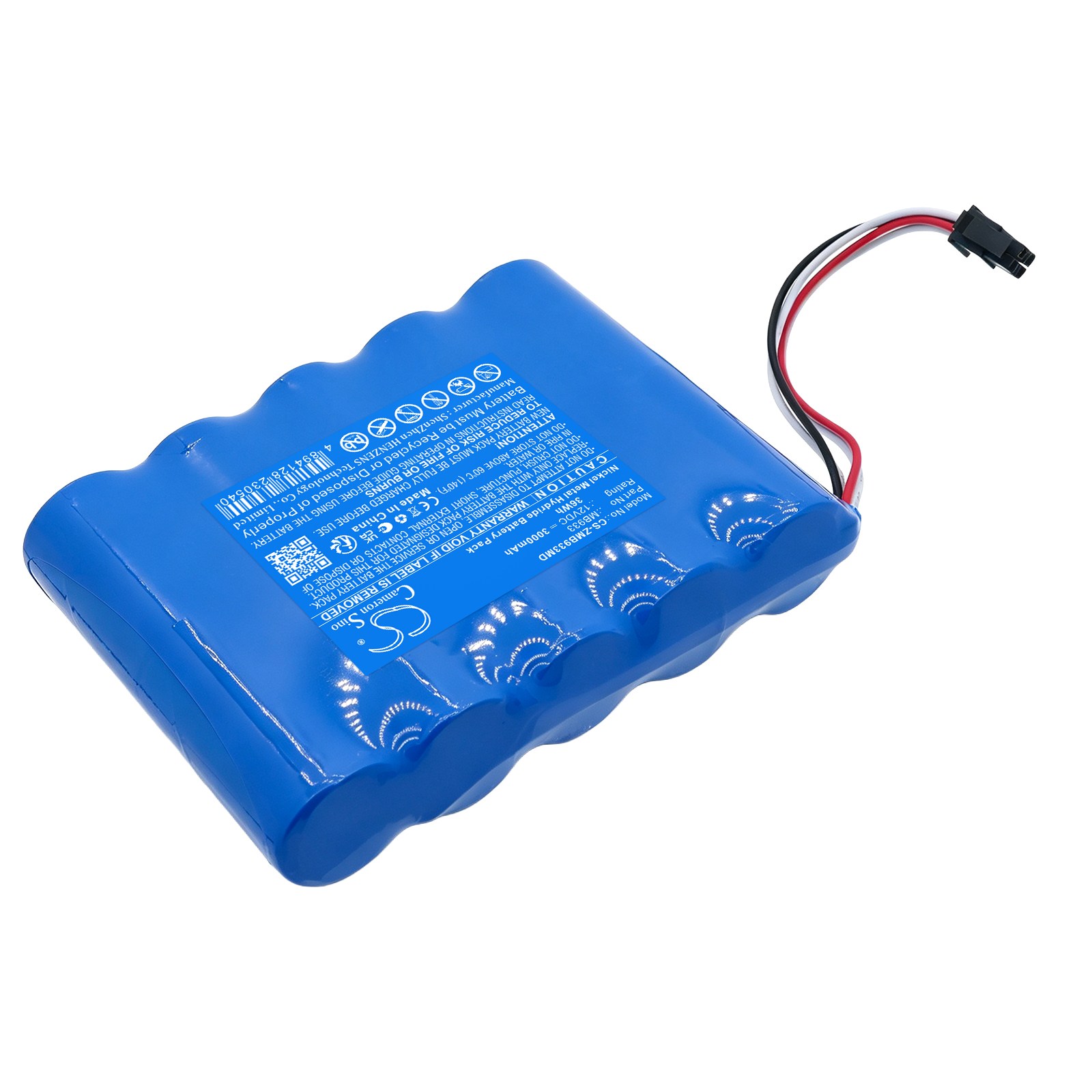 Batteri til Zeiner Medical Rescue Vacuum Pump til medicinsk brug