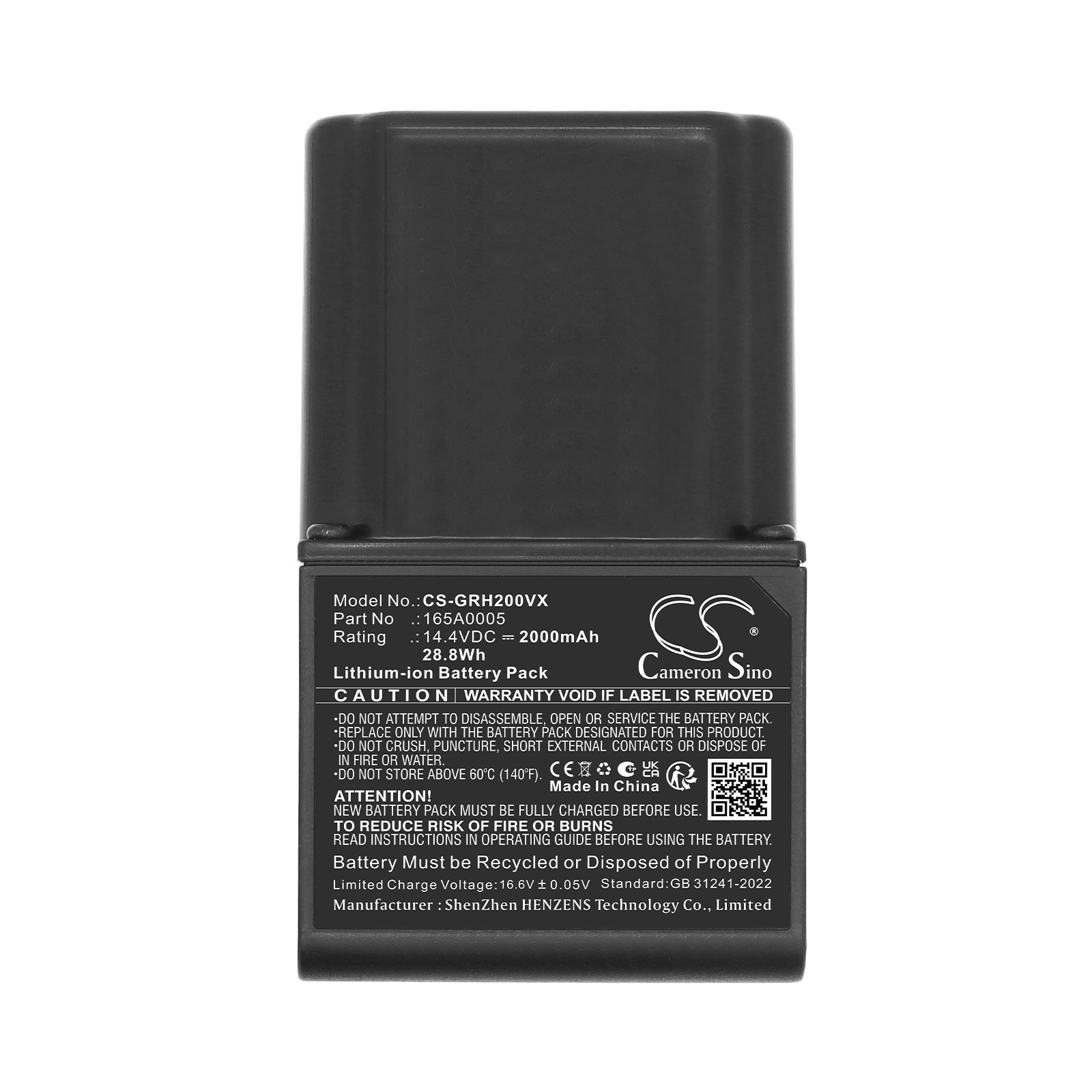 Batteri til støvsuger til Gtech Hylite, Hylite 2, MM001 m.fl.