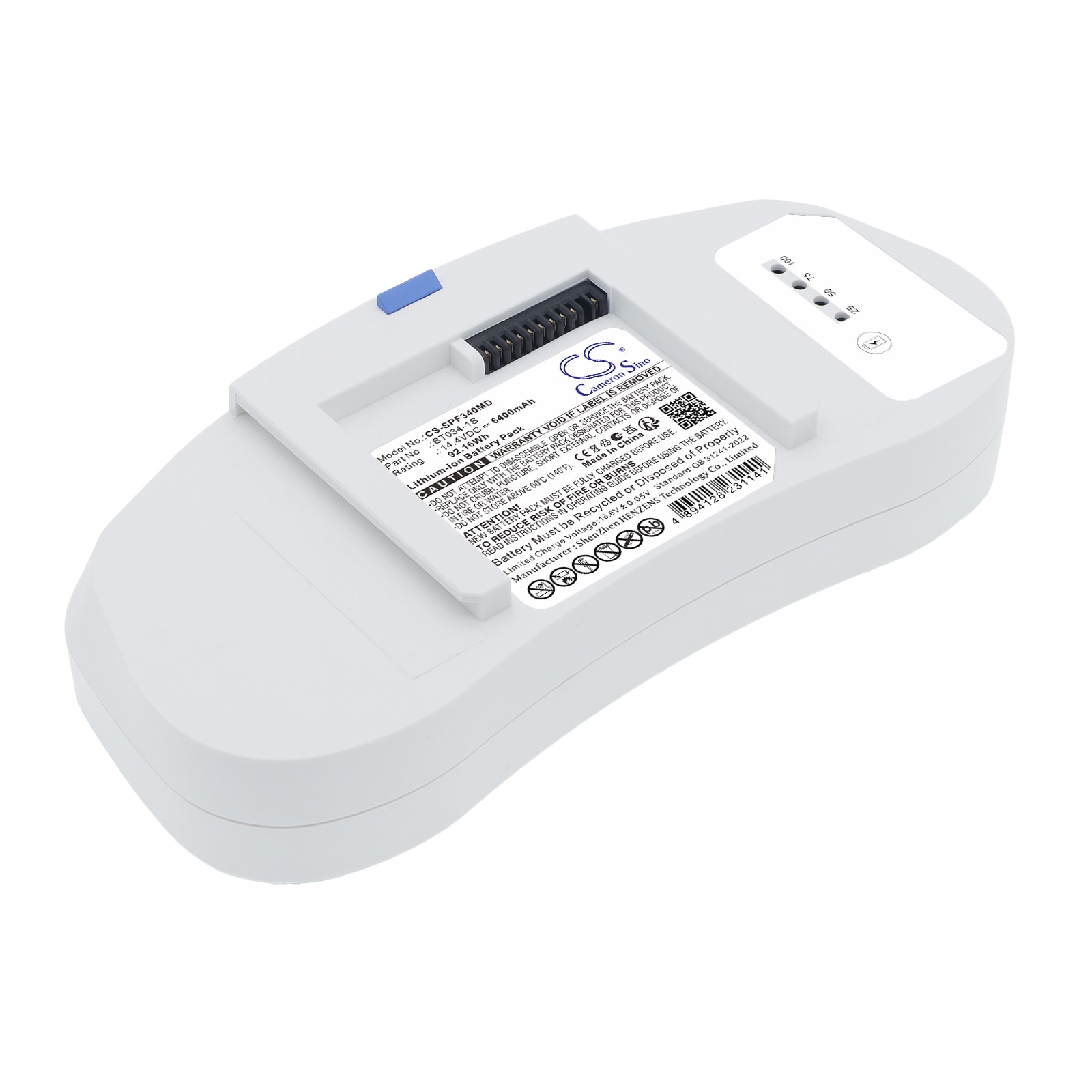 Batteri til Medicinsk til Caire Inc. Freestyle Comfort Portable