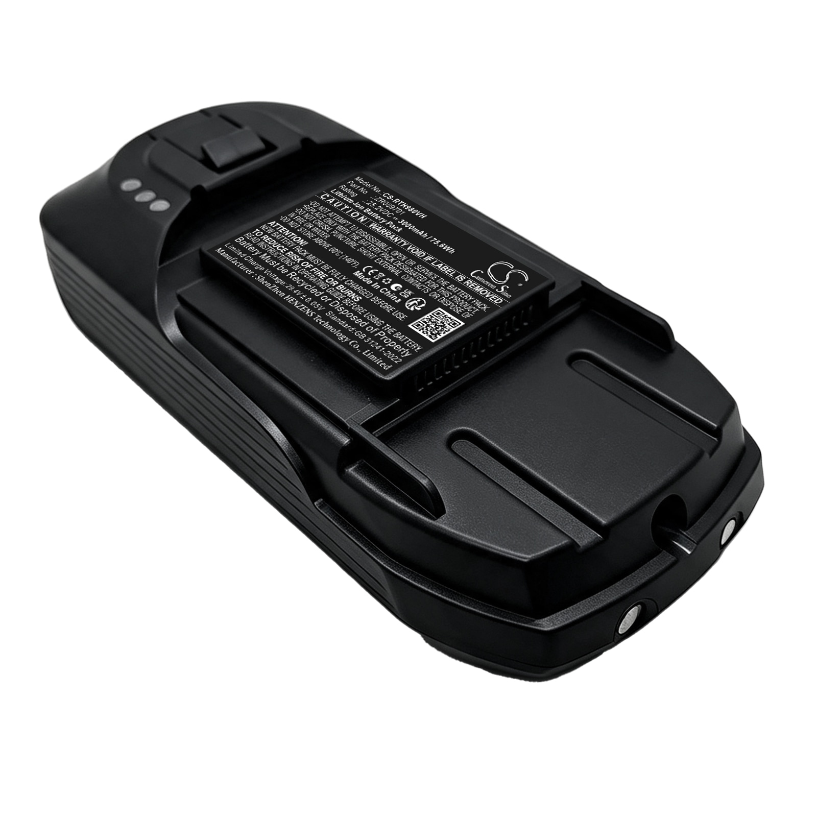 Batteri til støvsugeren Rowenta Air Force 11.60, EO98, EO 9871 NO 4Q0 m.fl.