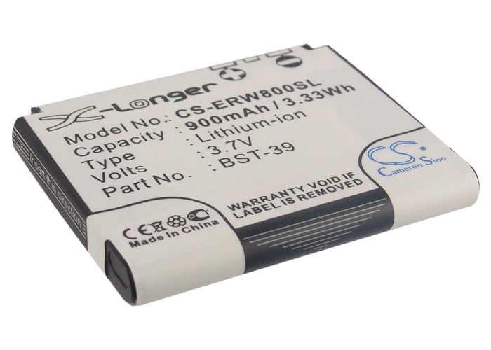 Batteri til mobiltelefon, smartphone til Sony Ericsson W910i, W580i, W700i m.fl.