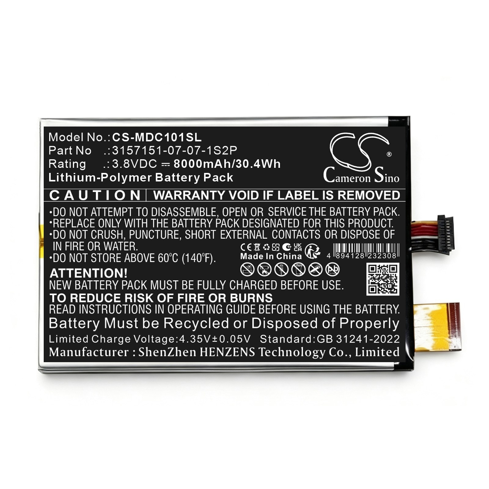Batteri til tablet til PEAQ PMM C1010