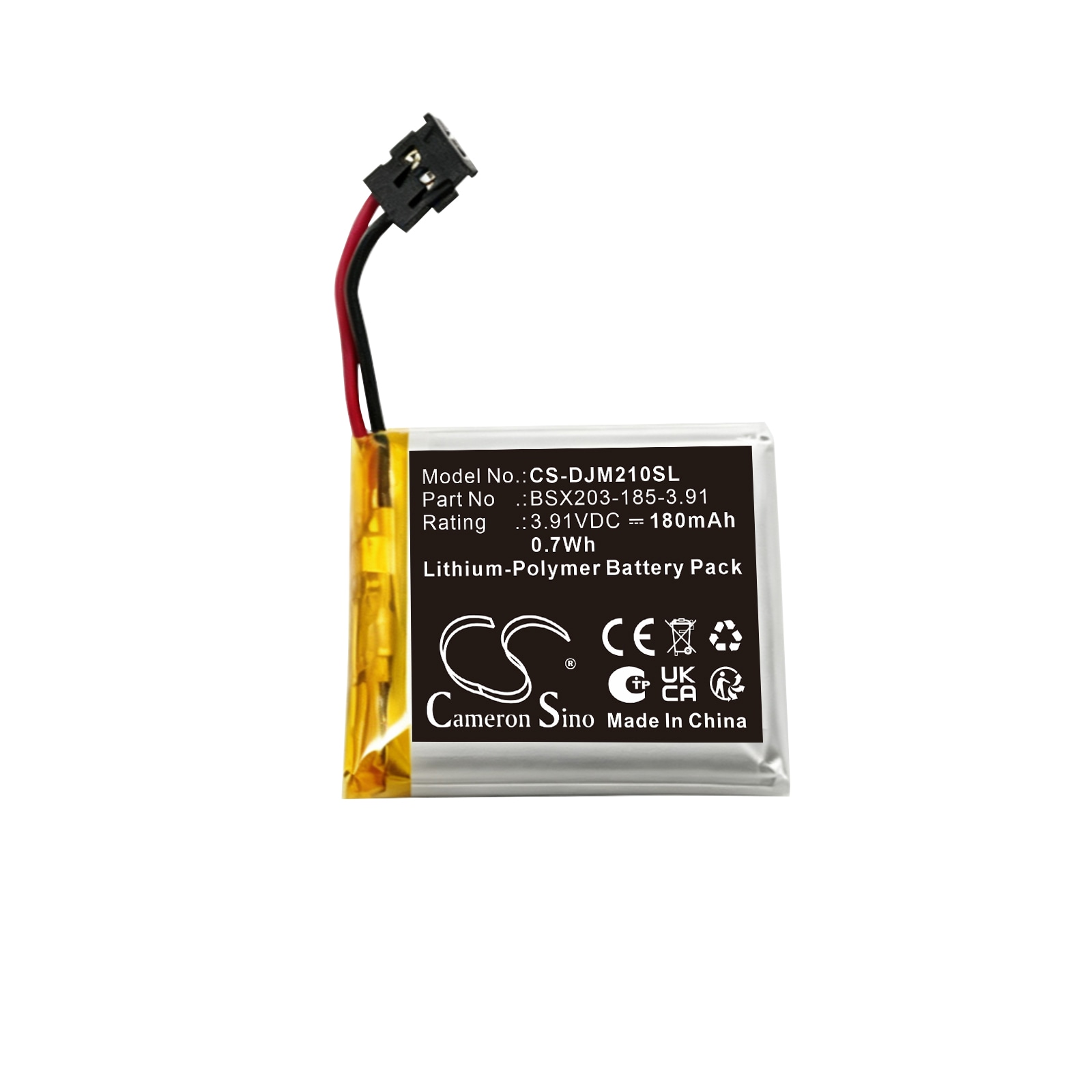 Batteri til DJI Mic Mini 2S-mikrofon
