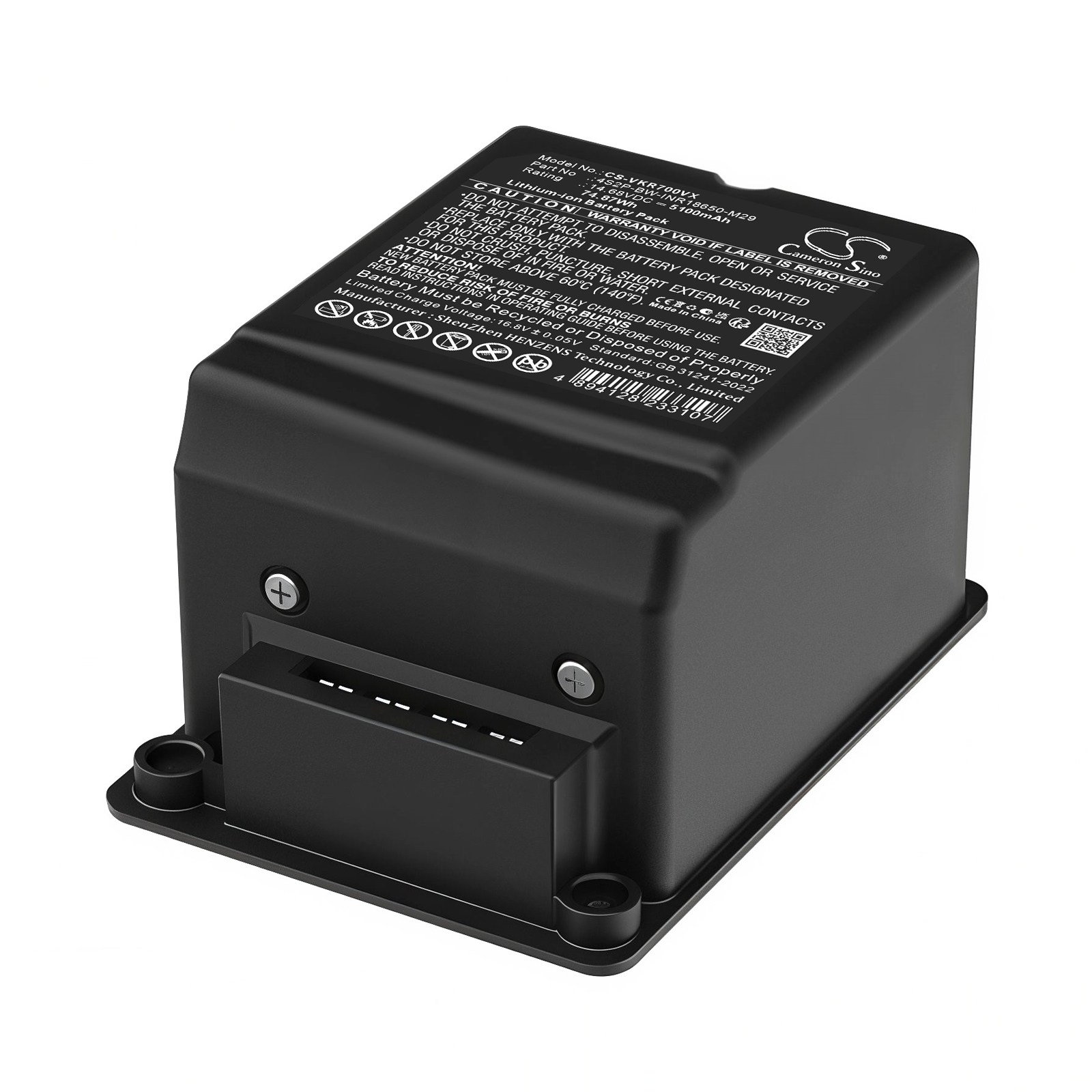 Batteri til Vorwerk Kobold VR7-støvsuger