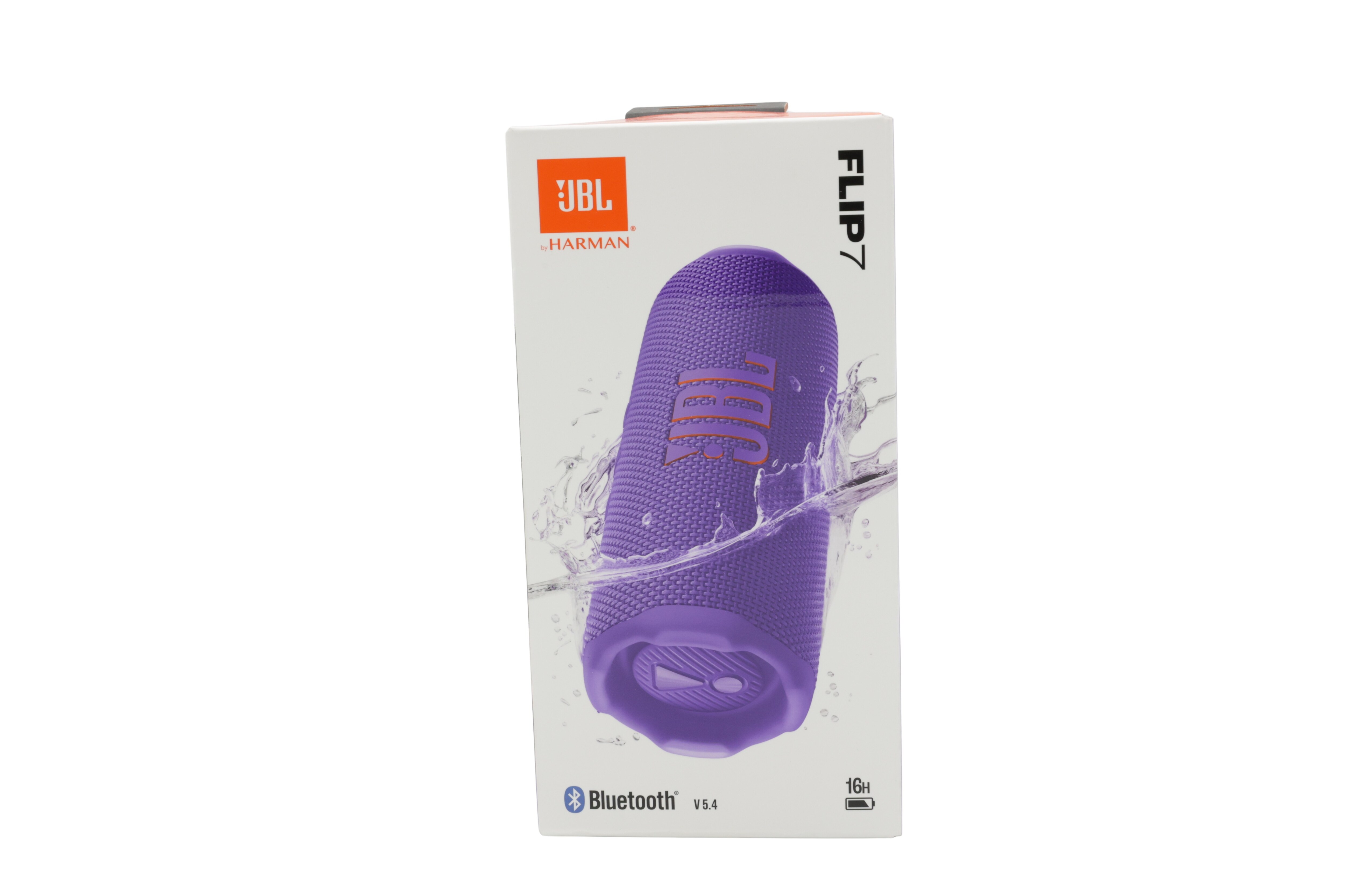 JBL Flip 7, lilla, trådløs bærbar Bluetooth-højttaler