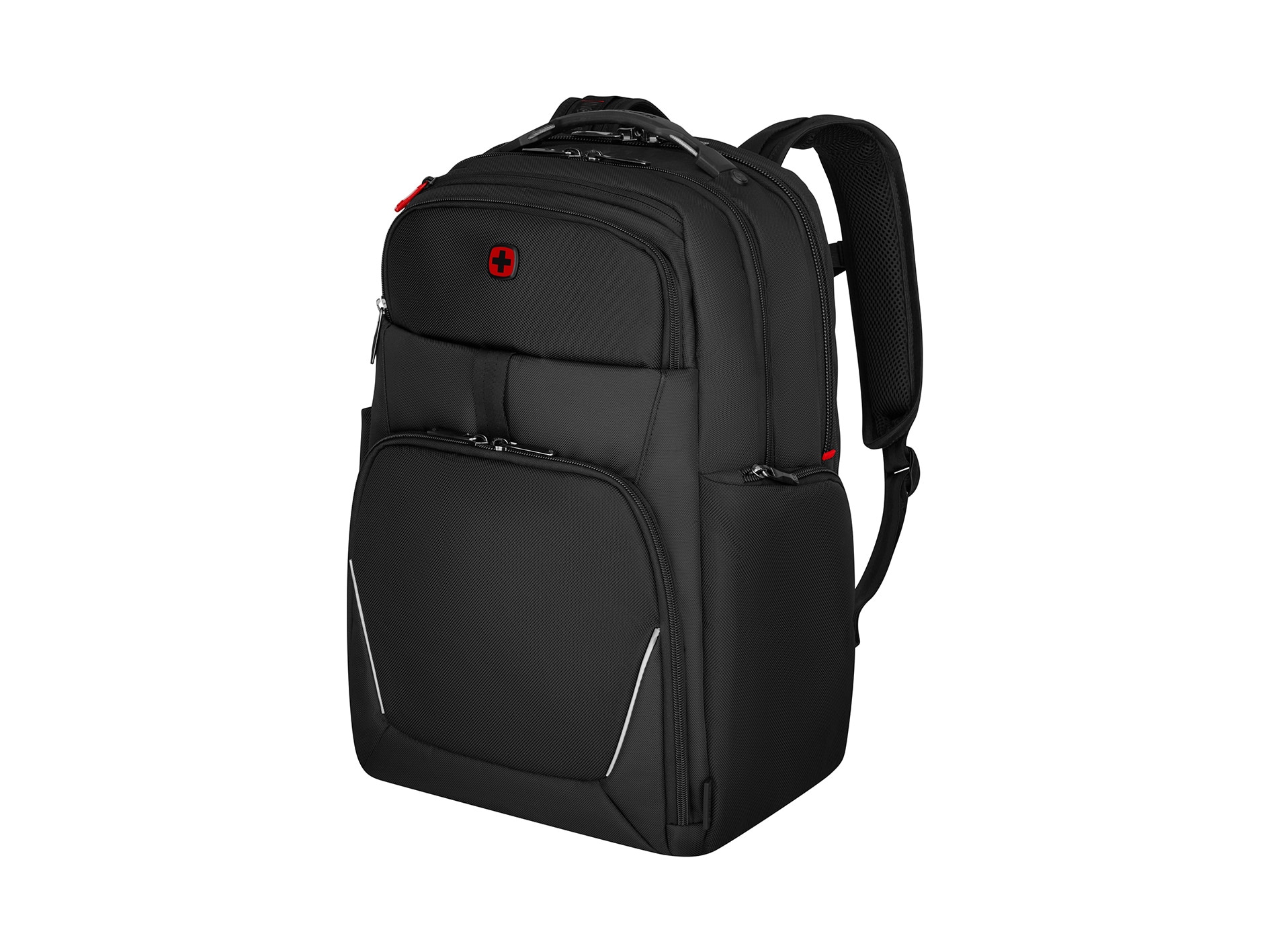 Wenger Meteor 17-tommer laptop-rygsæk med lomme til tablet – sort