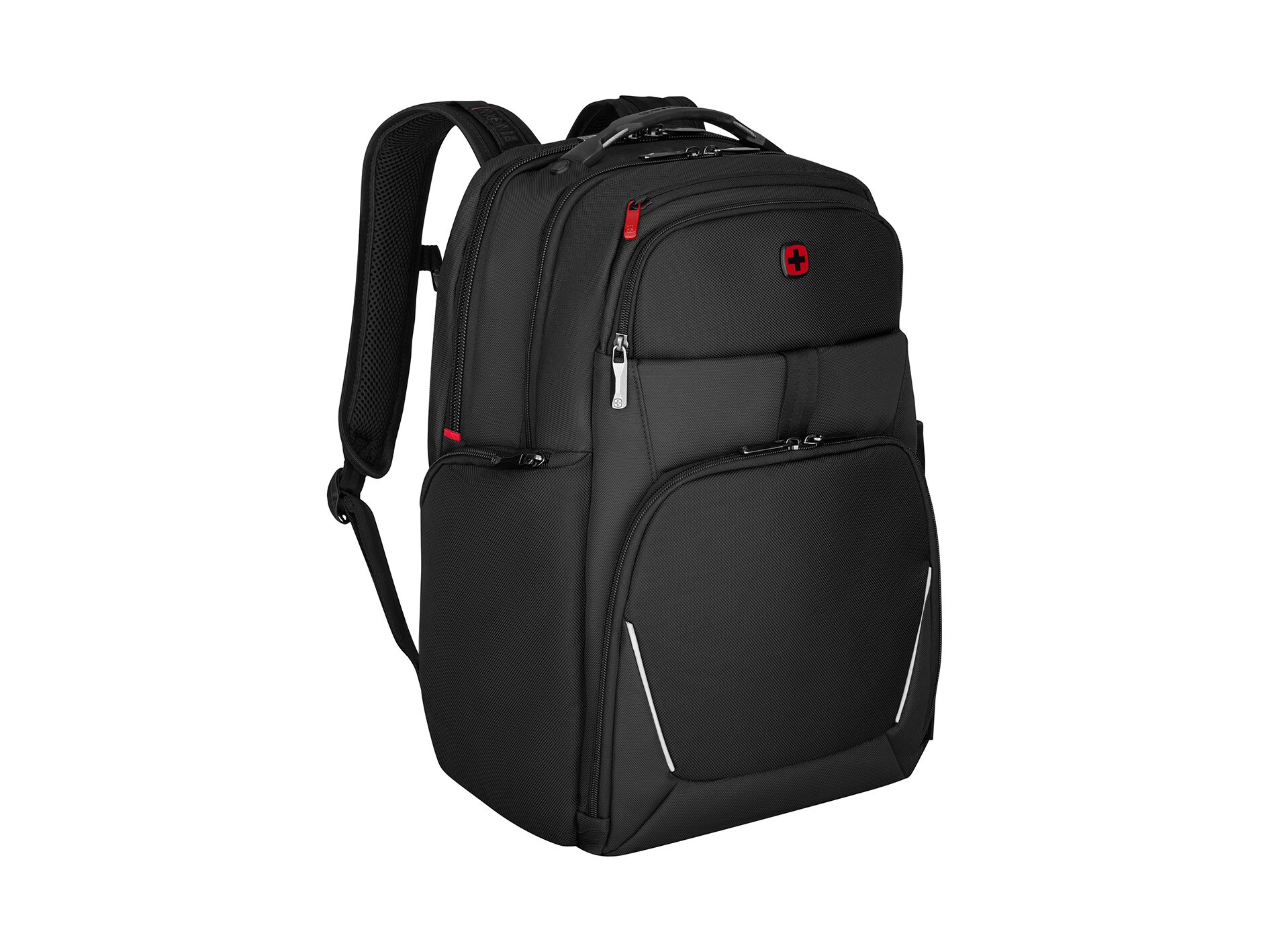 Wenger Meteor 17-tommer laptop-rygsæk med lomme til tablet – sort