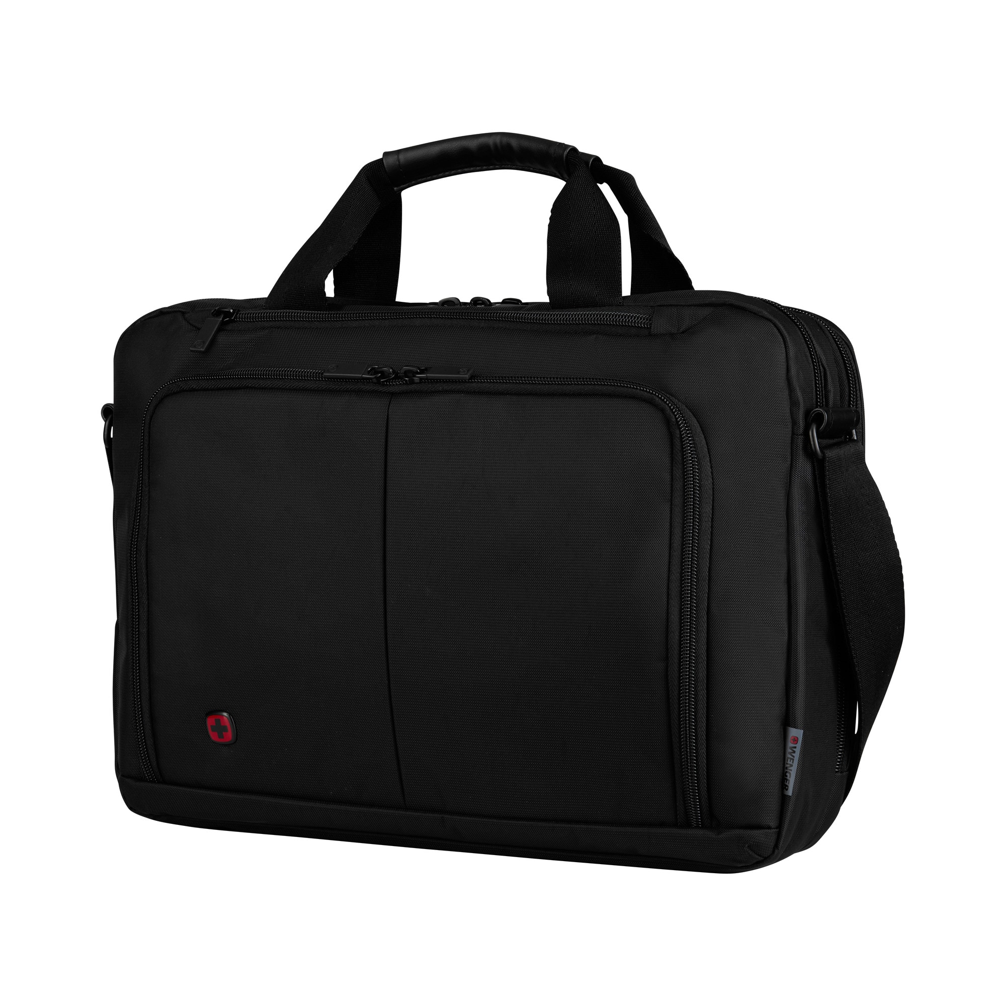 Wenger Source 16-tommer laptop-taske med lomme til tablet – sort