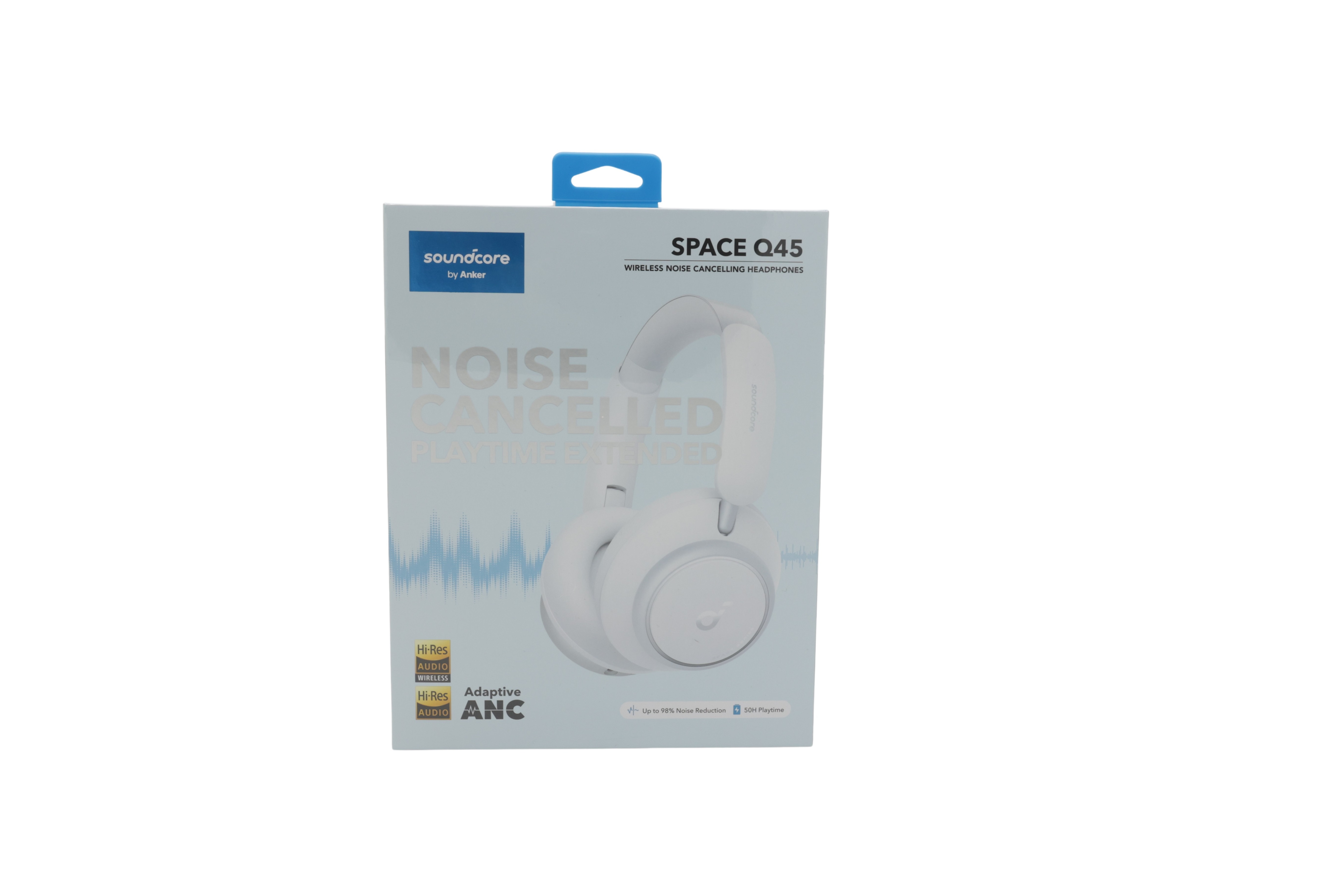 Anker Soundcore Space Q45 White A3040G21 Over-Ear-hovedtelefoner