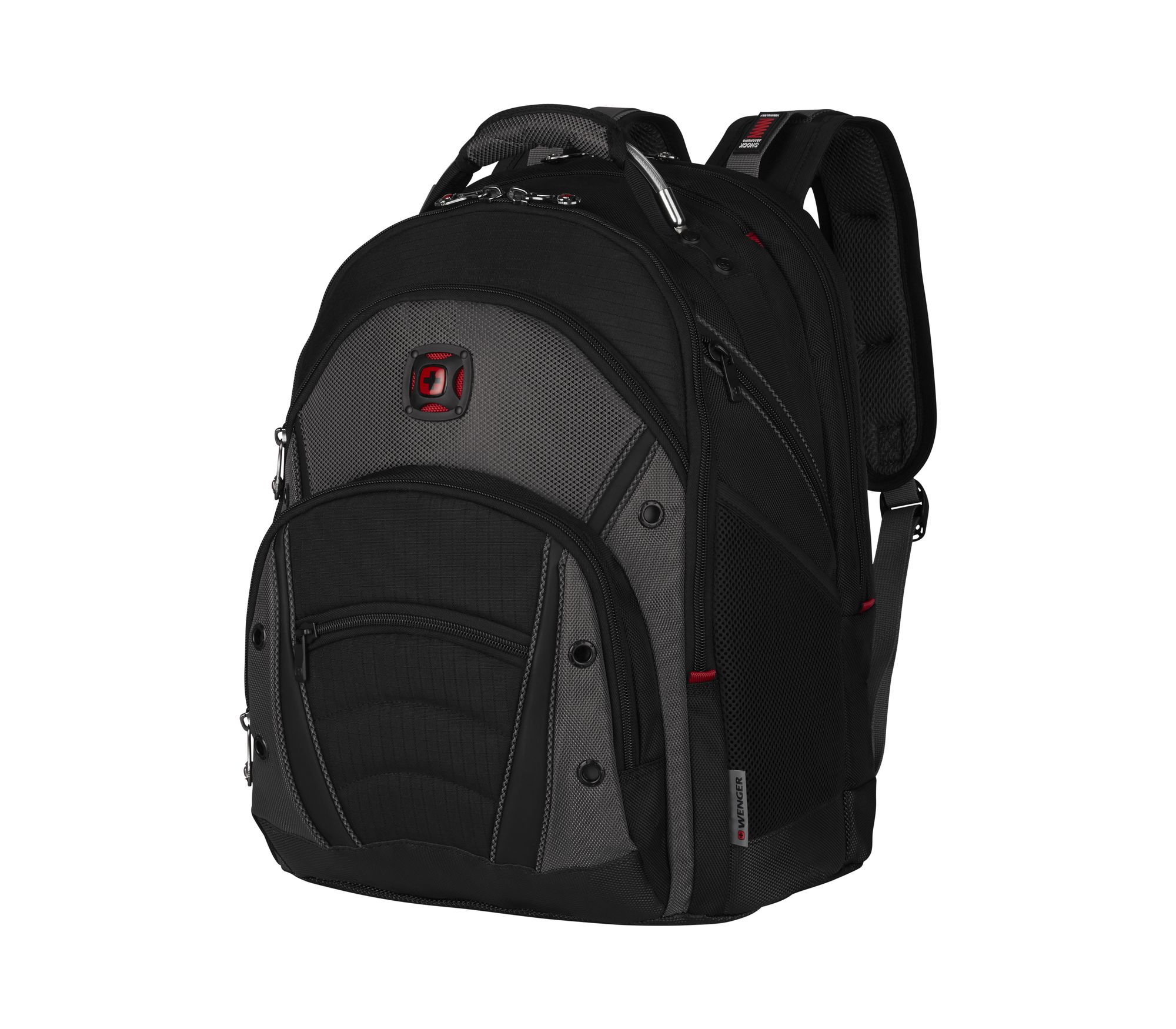 Wenger Synergy 16-tommer laptop-rygsæk med lomme til tablet – sort