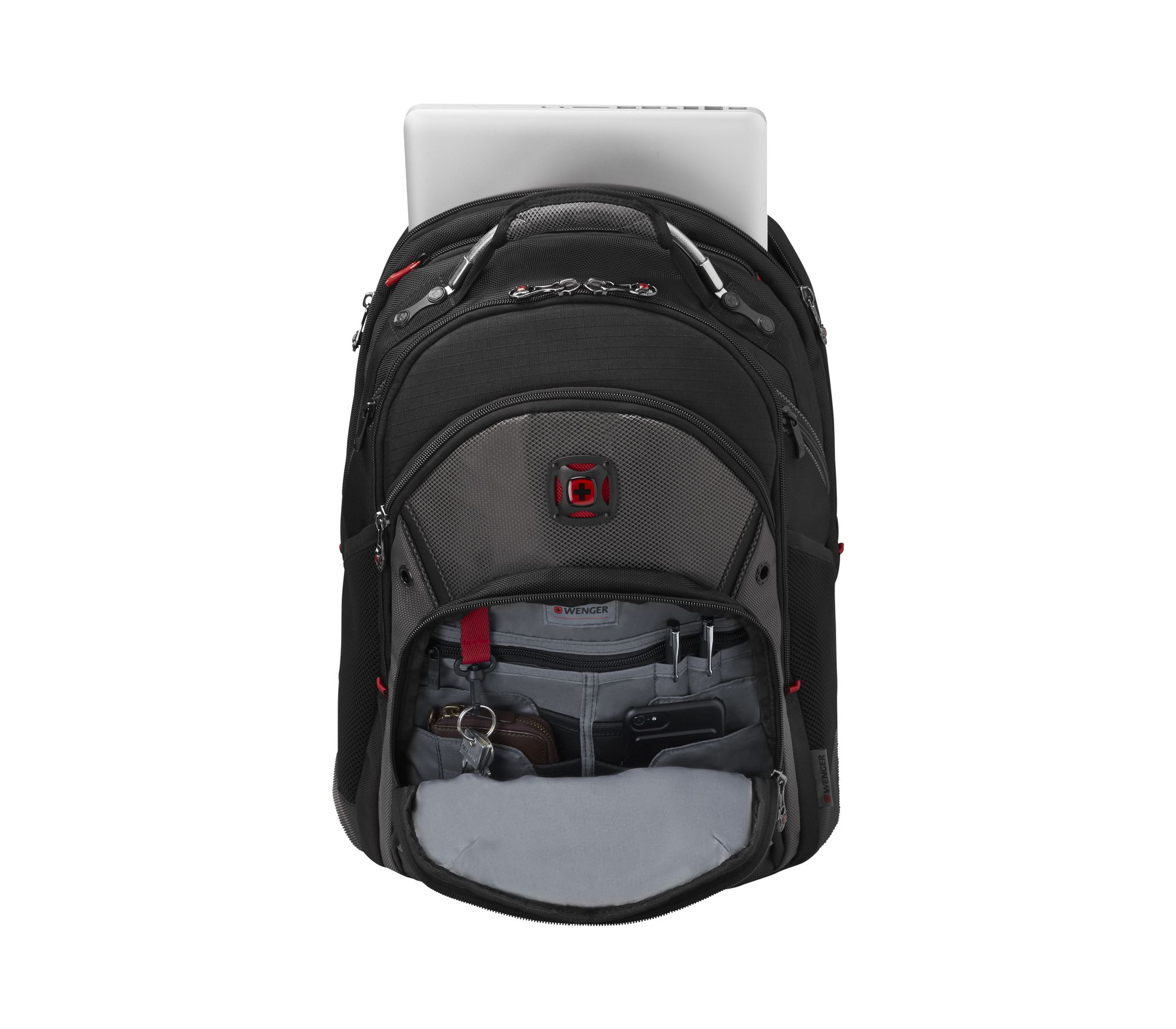 Wenger Synergy 16-tommer laptop-rygsæk med lomme til tablet – sort