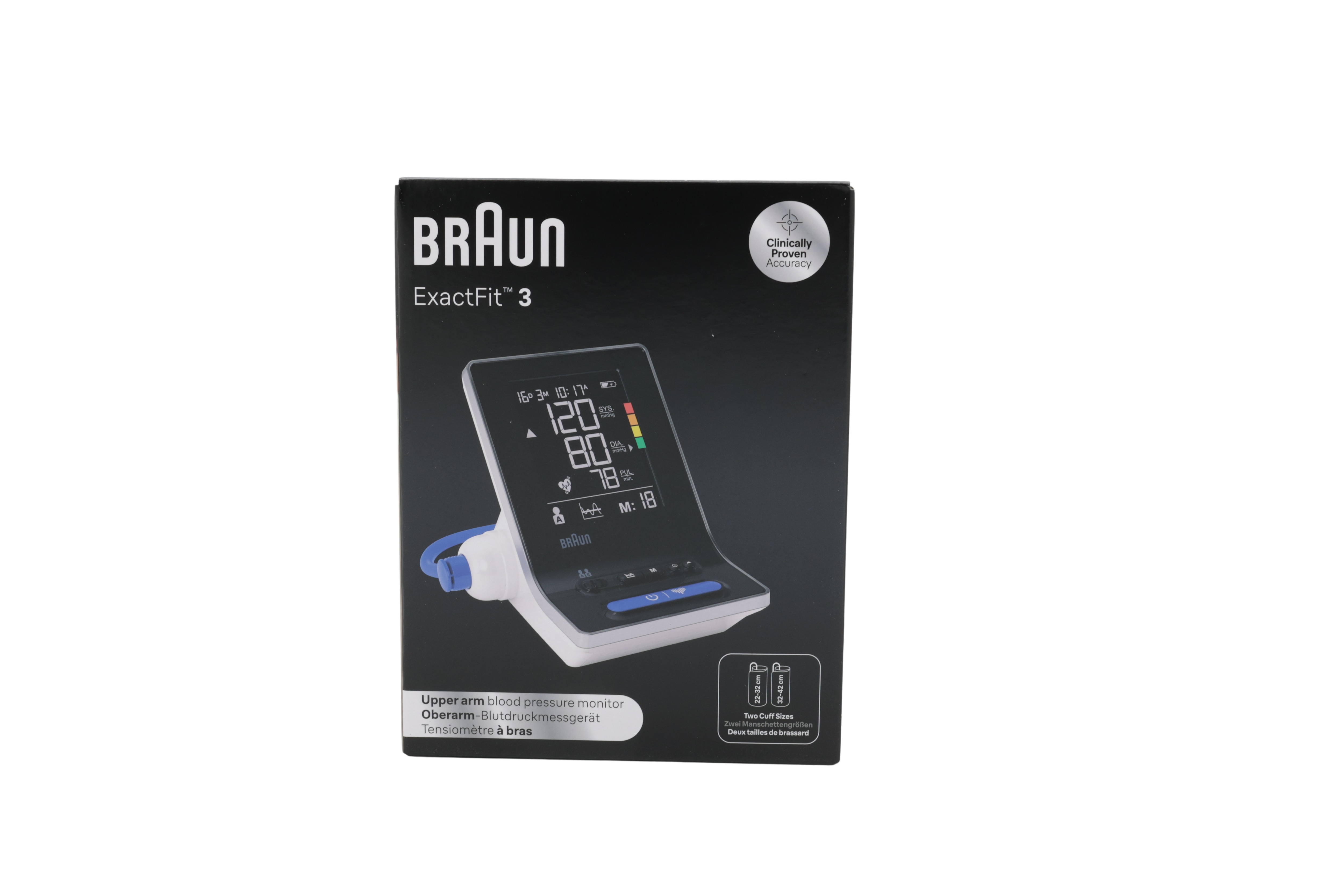 BRAUN BUA6150WE ExactFit3 blodtryksmåler