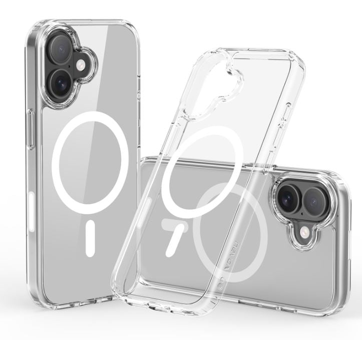 gennemsigtig, Nevox StyleShell SHOCKFlex - iPhone 17 kompatibel med MagSafe