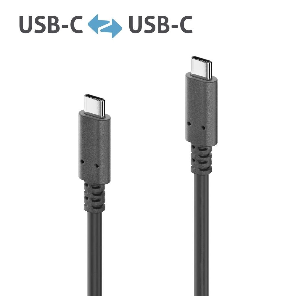 5 m, PureLink USB-C til USB-C-kabel med e-markør - PureInstall 1