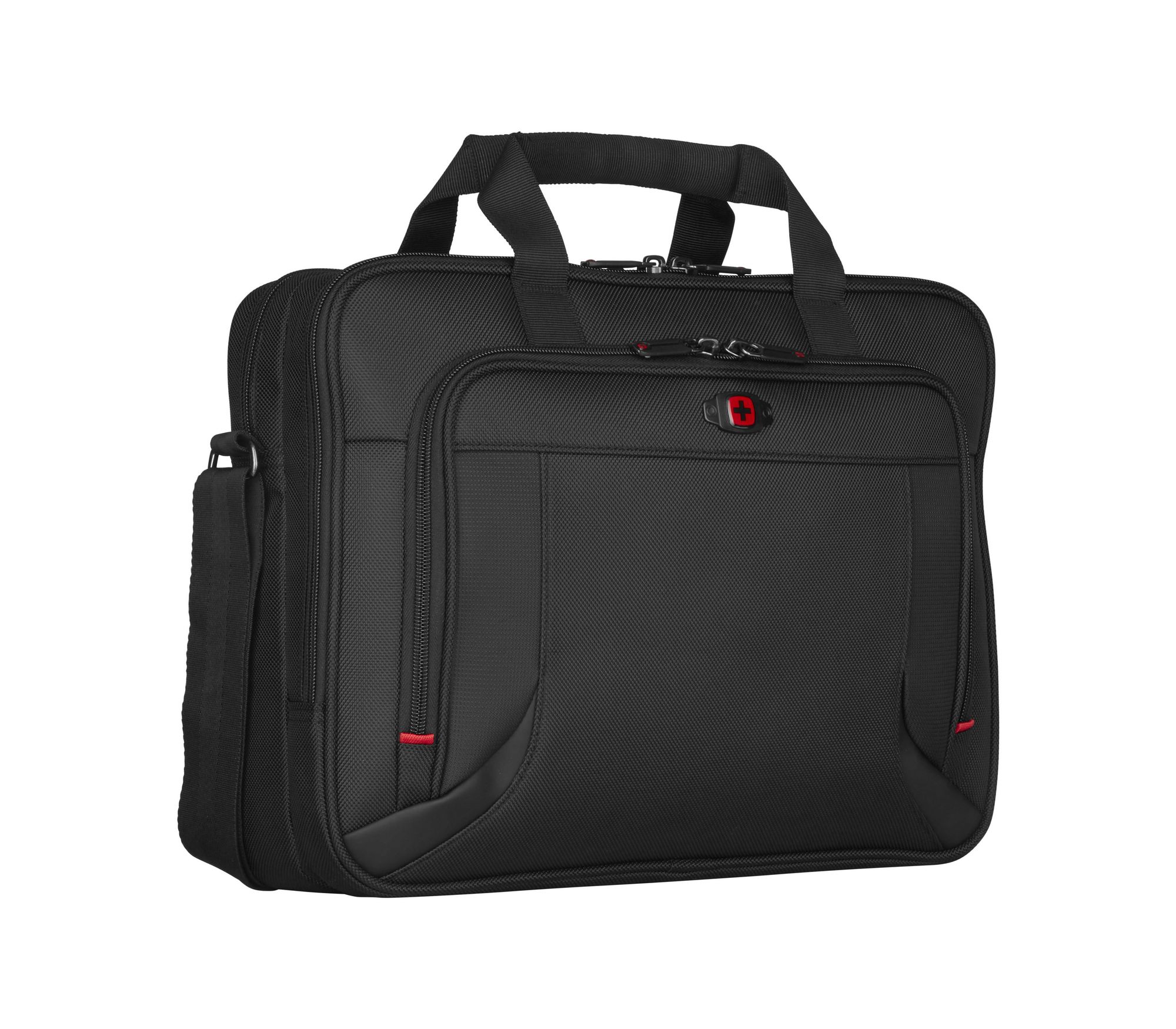 Wenger Prospectus 16-tommer laptop-taske med lomme til tablet – sort
