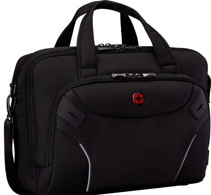 "Wenger Cosmic Brief 14 - 16"" Laptop-taske med tablet-rum - sort"