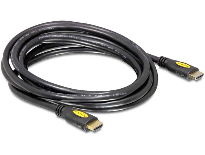 5 m, Delock HDMI-kabel HDMI-A han til HDMI-A han, 4K