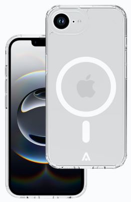 alkaya Lucid MagSafe beskyttelsesetui til mobiltelefoner iPhone 16e 2025, gennemsigtig