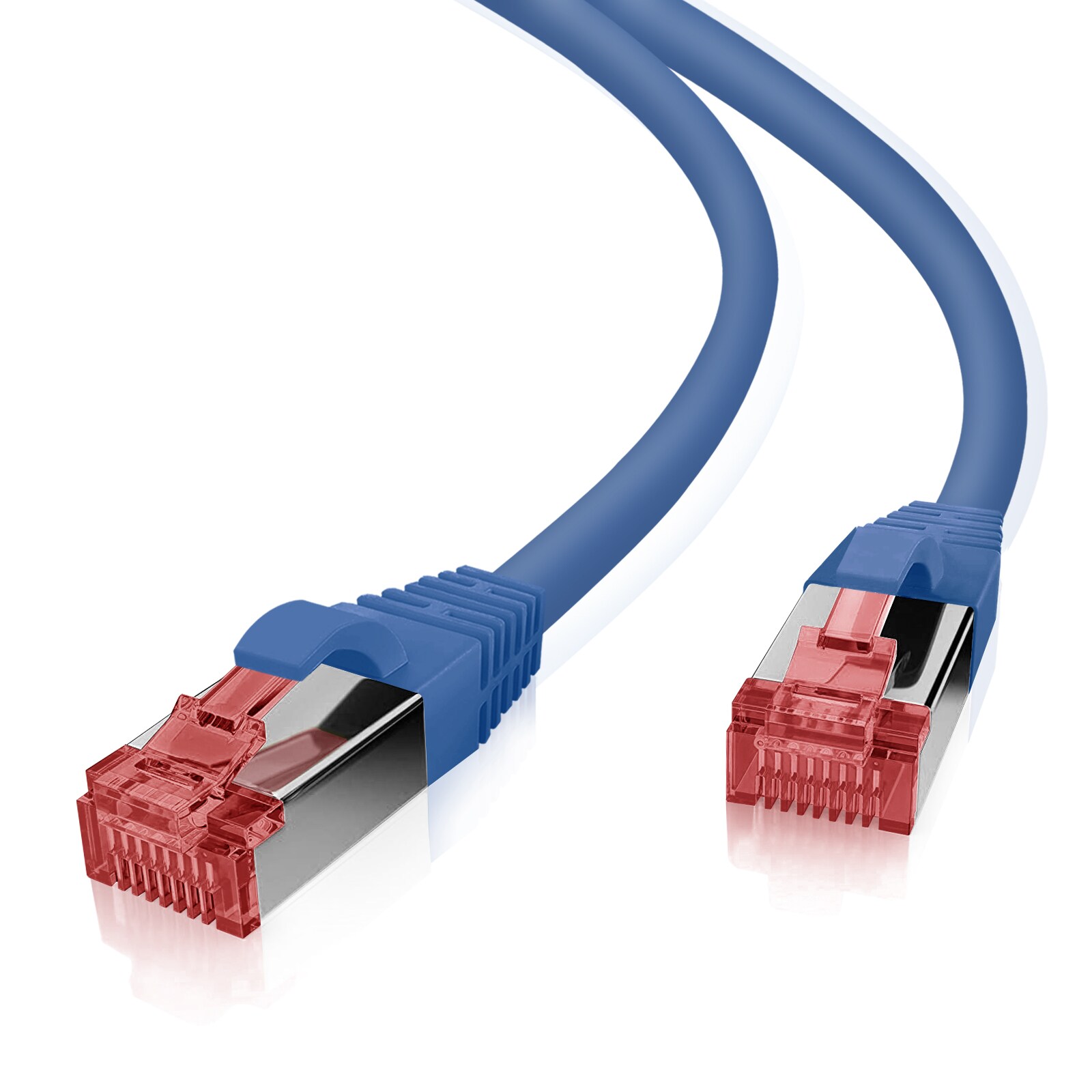 5 m, helos patchkabel Cat.6 GHMT AWG 27/7 blå 1