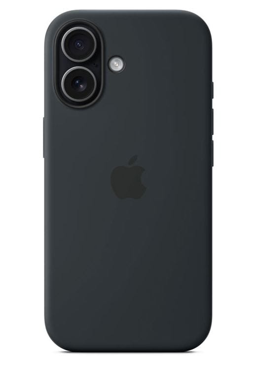 Apple Silikoneetui iPhone 17 med MagSafe (sort)