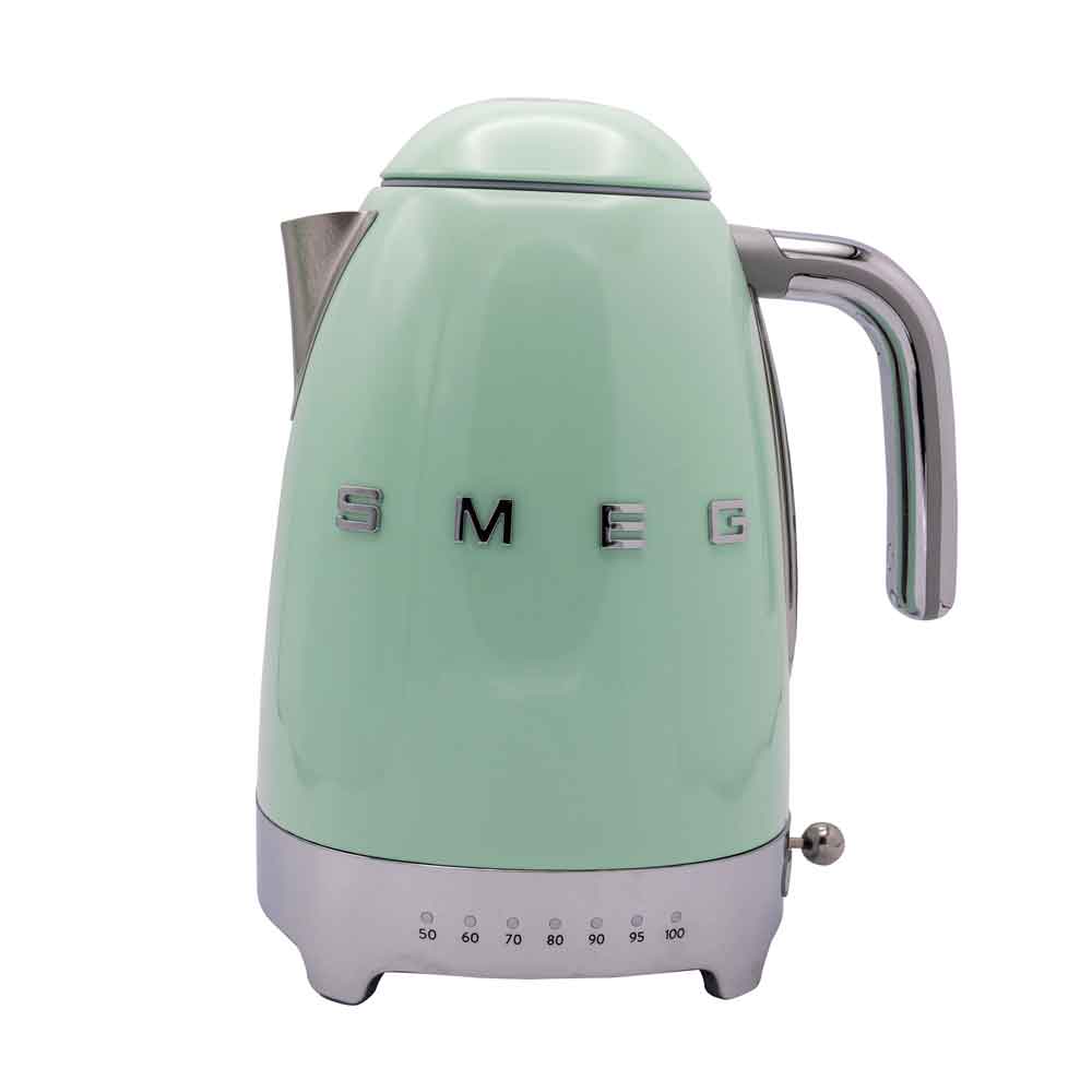 Smeg KLF04PGEU Kettle pastel green, var. temp.