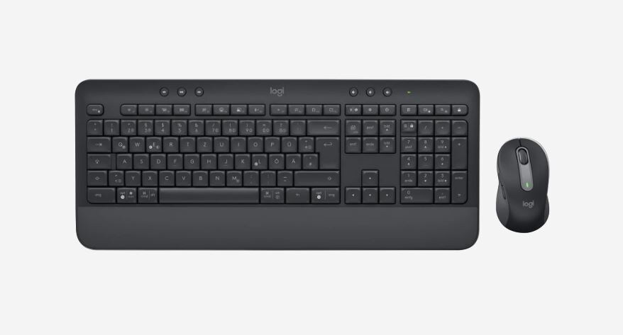 Logitech MK650 Signature for Business - Tastatur og mus - Trådløs DE - Grafit