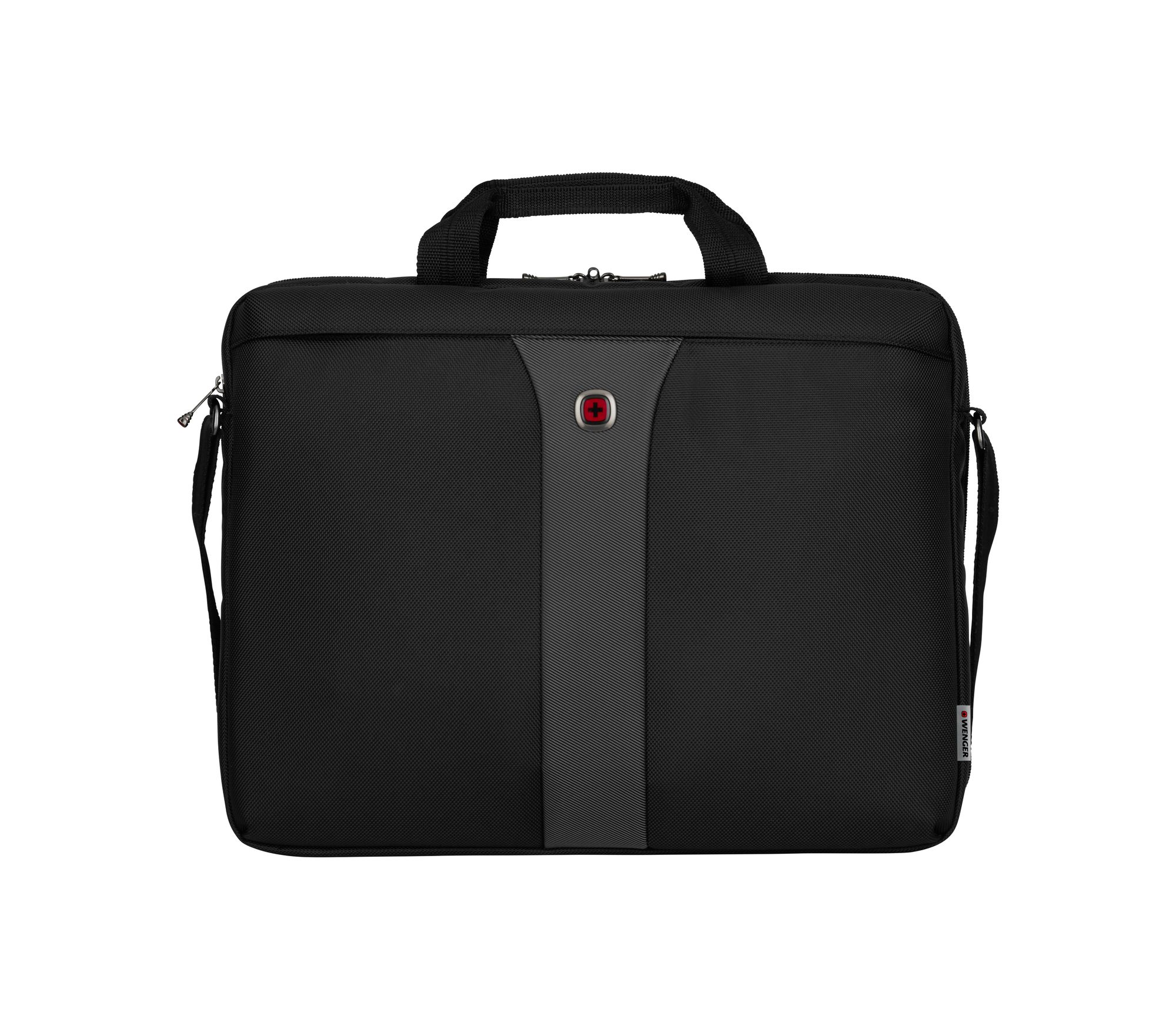 Wenger Legacy 17 - Slank 17-tommer laptop-taske - sort