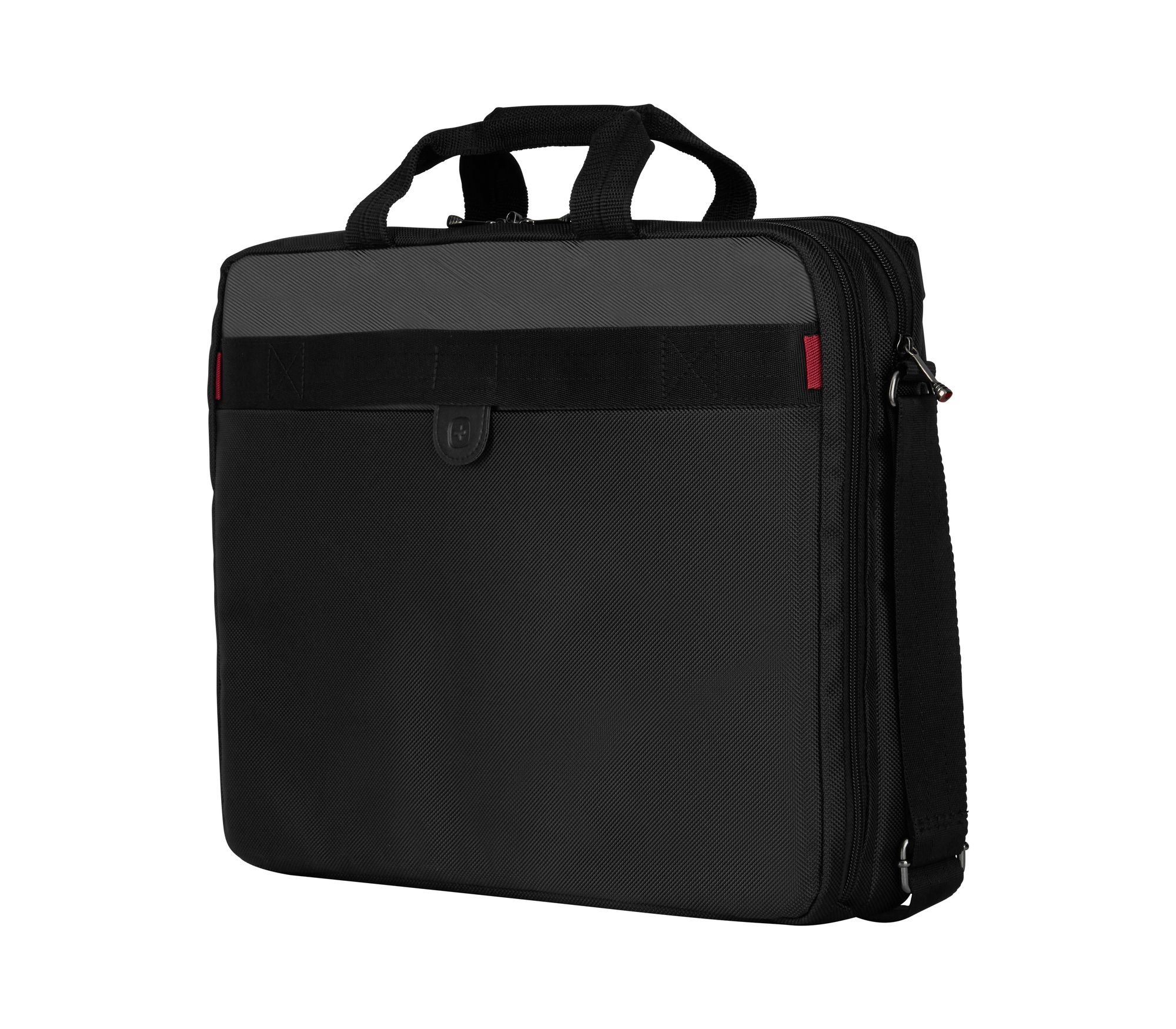 Wenger Legacy 17 – Slank 17-tommer laptop-taske – sort