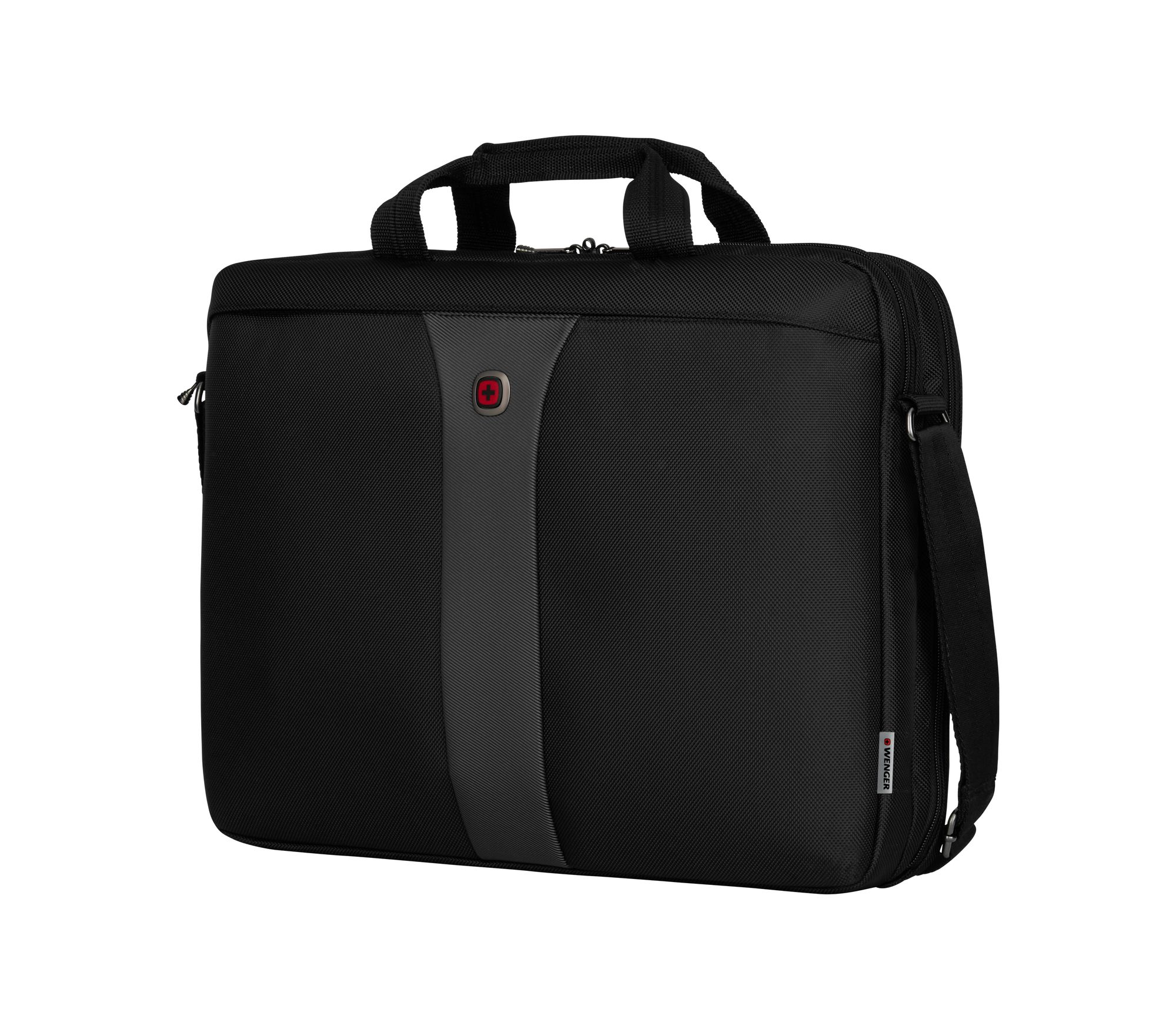 Wenger Legacy 17 – Slank 17-tommer laptop-taske – sort