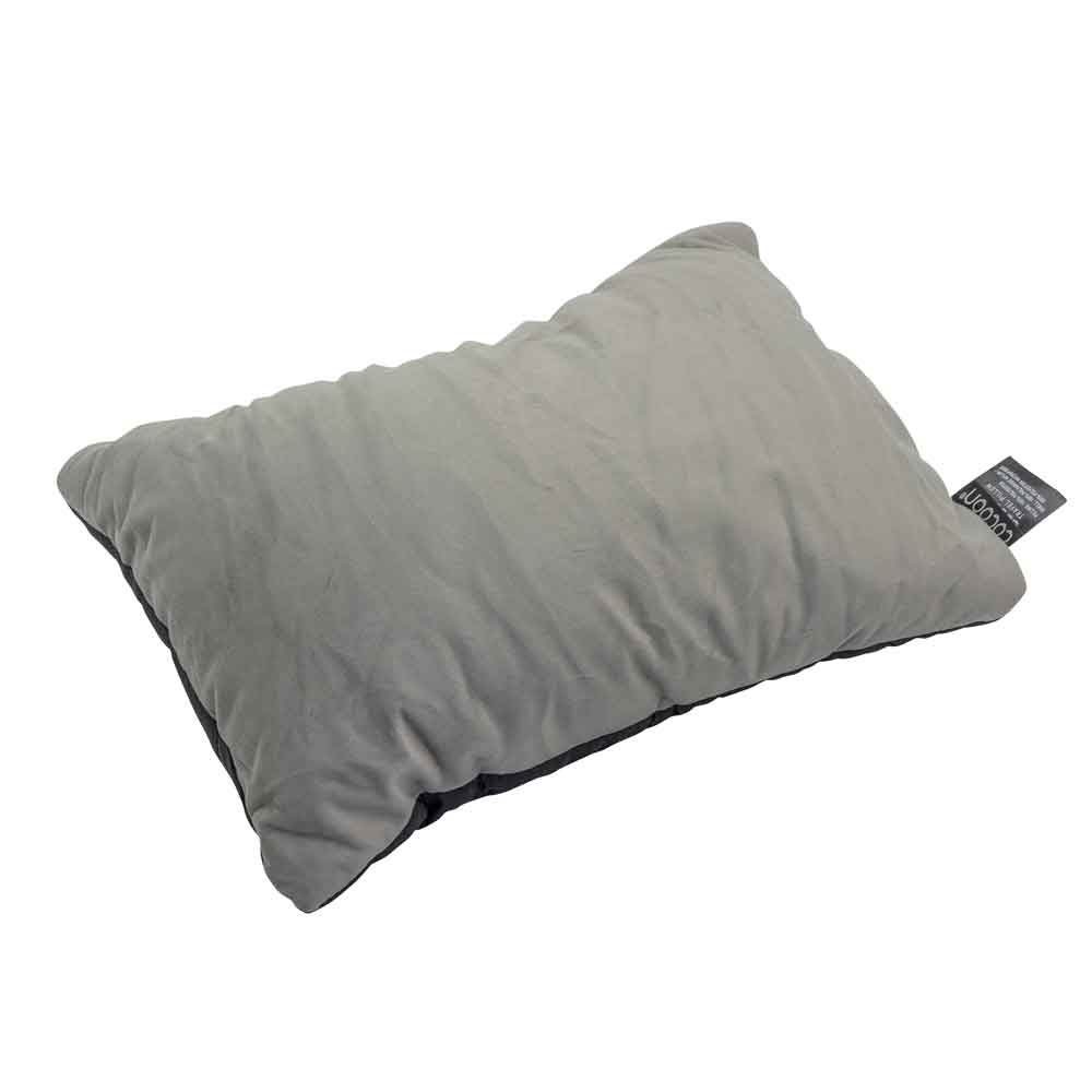 Cocoon rejsepude, syntetisk fyld, betræk af nylon og mikrofiber, 29 x 38 cm, cha