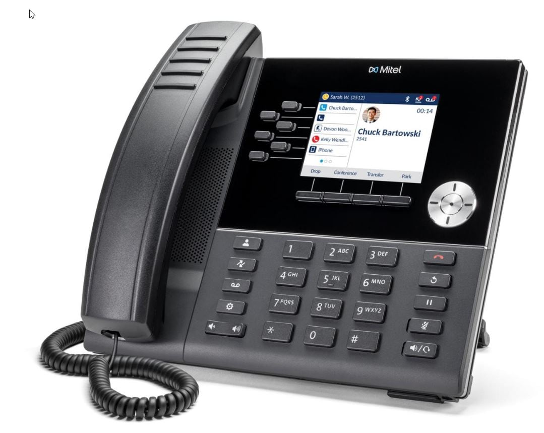 Mitel 6920w SIP-telefon (åben SIP-telefon)