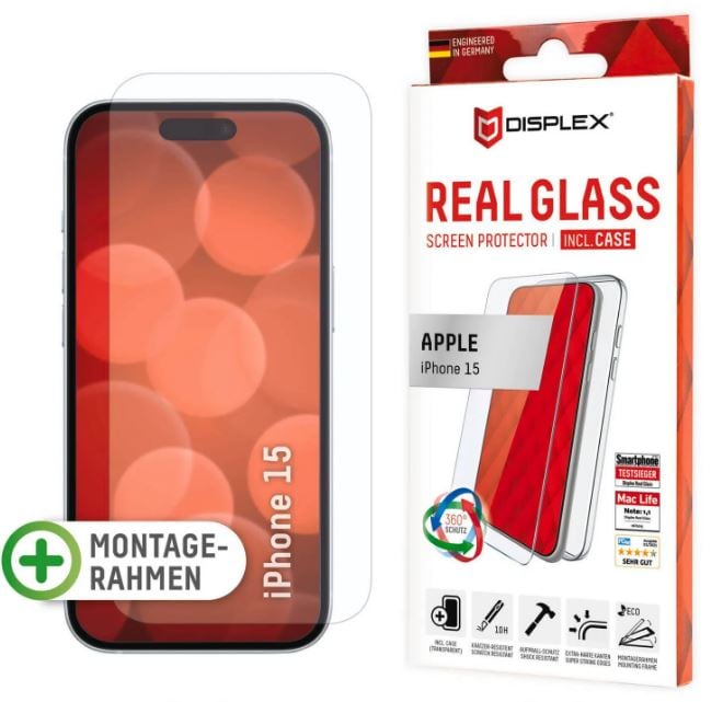 DISPLEX-glasboks iPhone 15