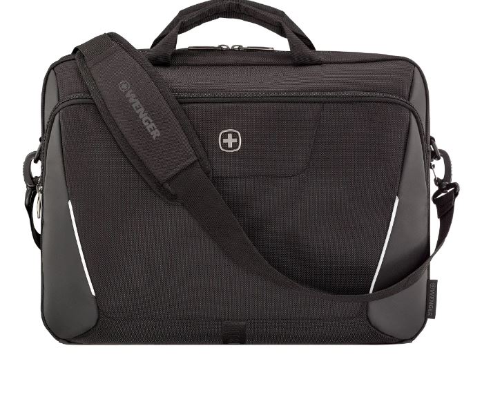 "Wenger XE Brief 17"" Laptop-taske med tablet-rum - sort"